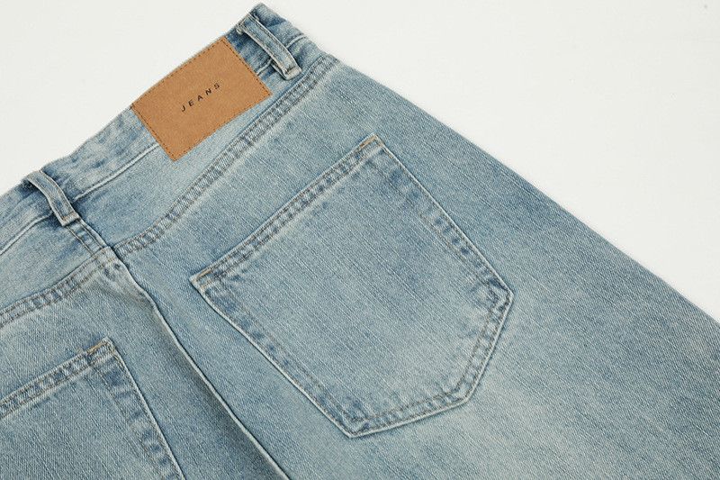 Jean American retro straight leg wide-leg jeans for men Size US 32 / EU 48 - 5 Thumbnail