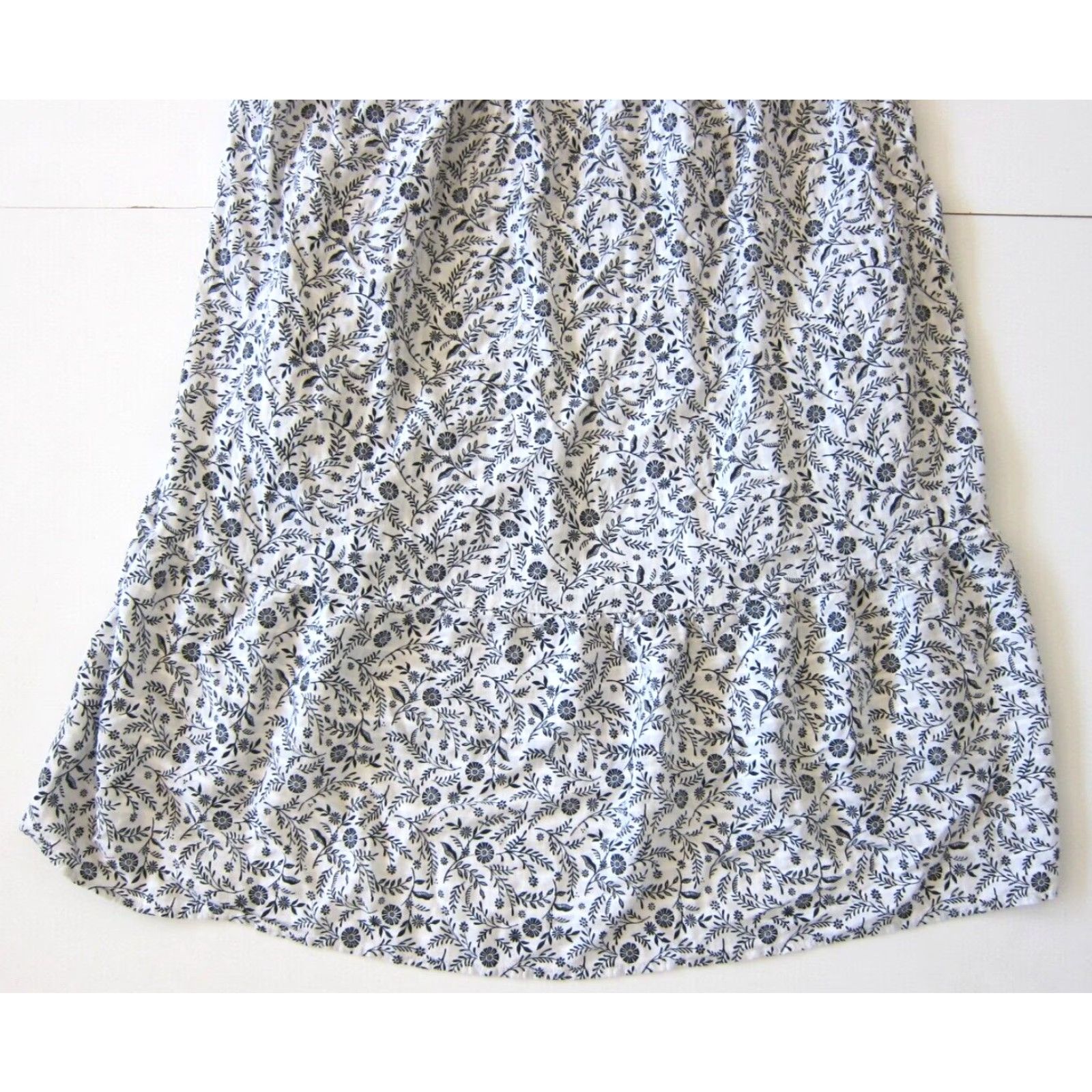 Old Navy VINTAGE Old Navy 100% Rayon Black White Pocket Floral Tunic Tank Slip Sun Dress Women XL Size XL / US 12-14 / IT 48-50 - 8 Thumbnail