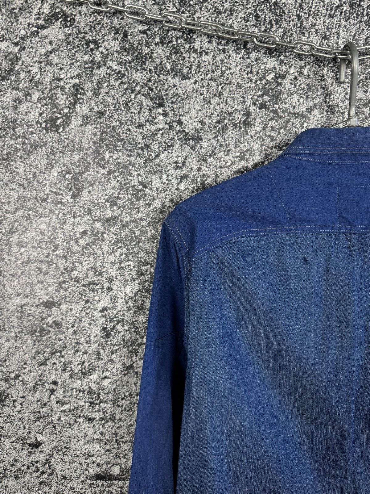 G-Star G-Star Raw Faeroes Work Mix Denim Shirt Button Up Size L Size US L / EU 52-54 / 3 - 13 Thumbnail