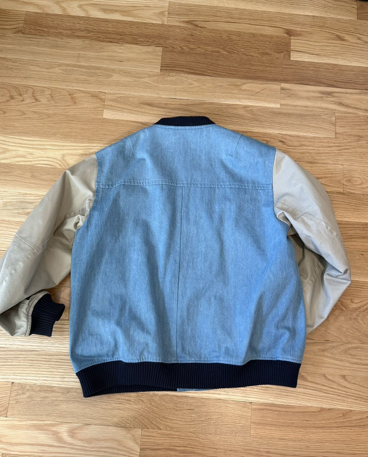 Saturdays NYC Denim/Canvas Saturdays NYC Ribbed Sleeve Bomber Size US L / EU 52-54 / 3 - 2 Thumbnail