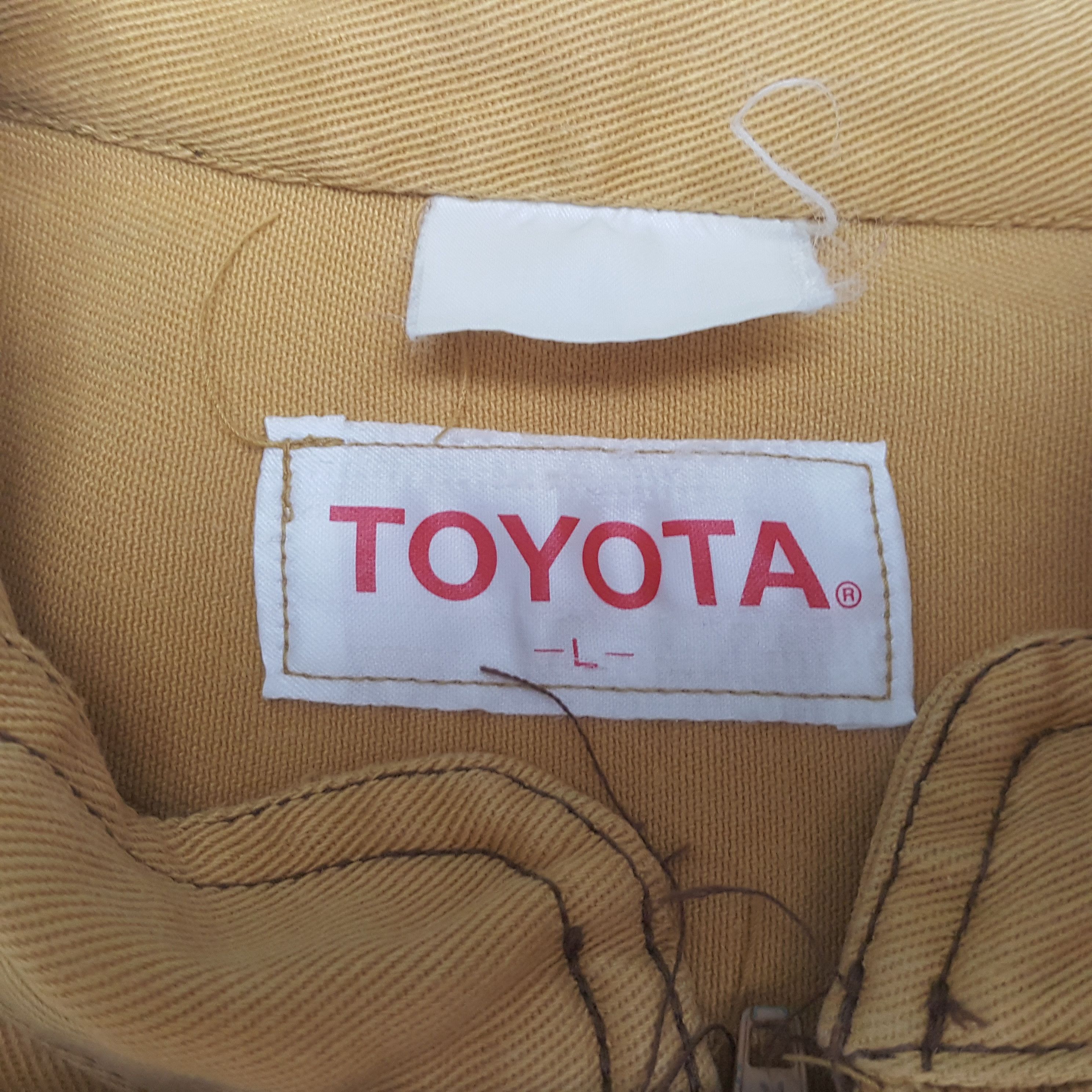 Japanese Brand × Vintage Vintage TOYOTA Racing Team Motorsport Coverall Jacket C286N3 Size US M / EU 48-50 / 2 - 11 Thumbnail