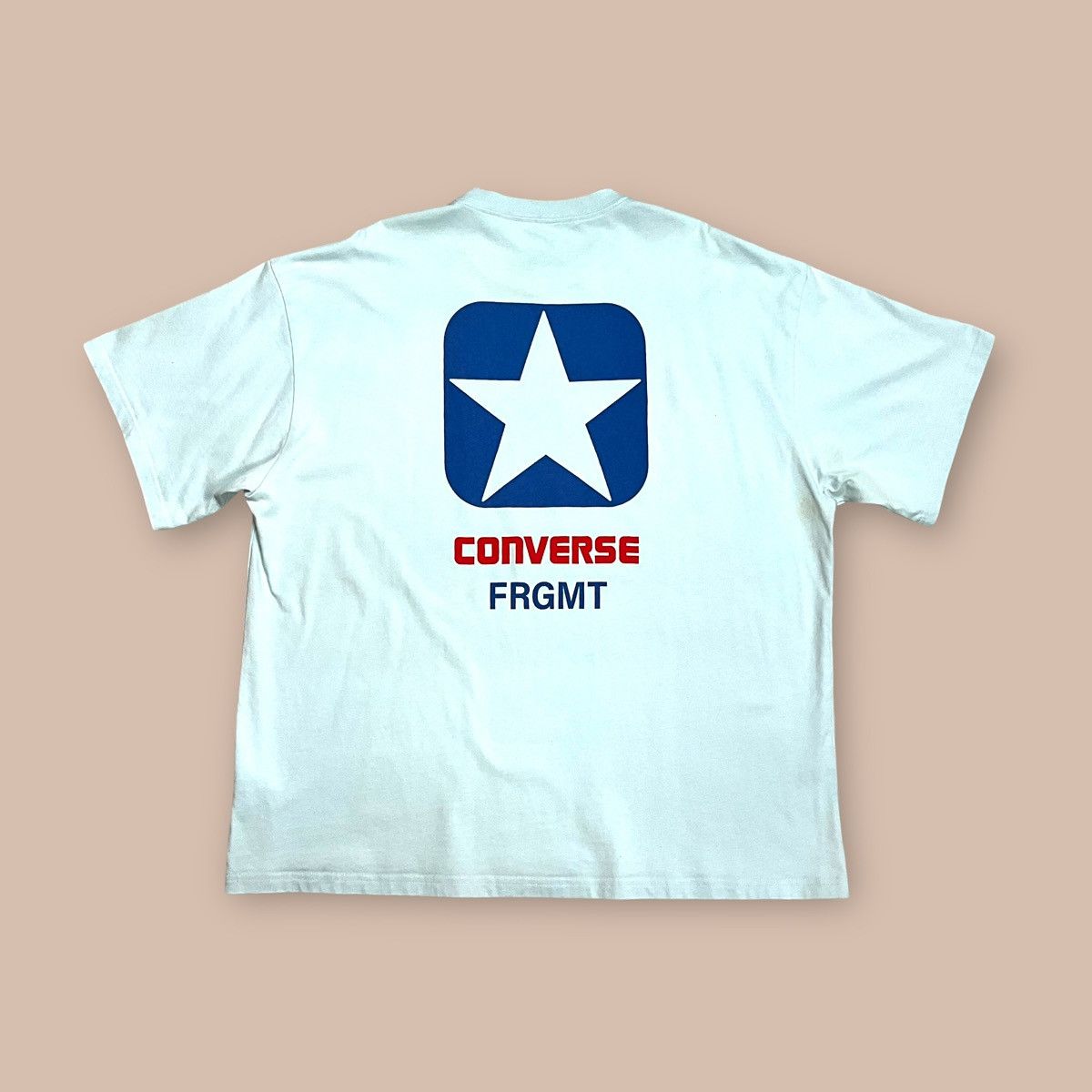 Converse × Fragment Design Converse x FRGMT Blue tee Size US XL / EU 56 / 4 - 2 Thumbnail