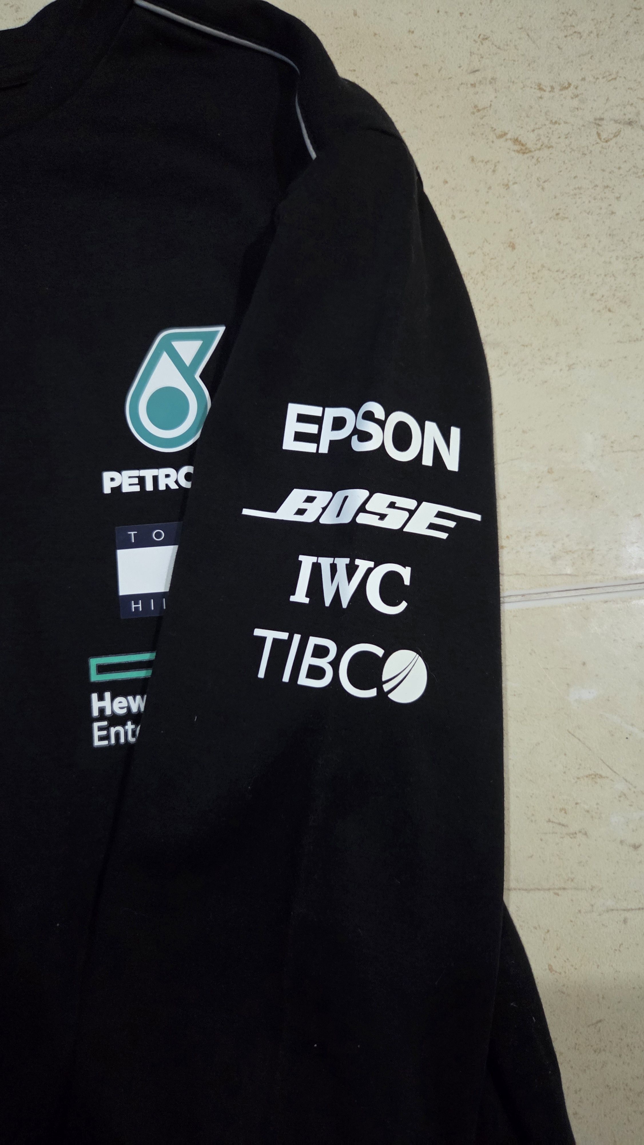 Tommy Hilfiger Lewis Hamilton Personal Driver Tee Mercedes-AMG PETRONAS F1 Size US M / EU 48-50 / 2 - 6 Thumbnail