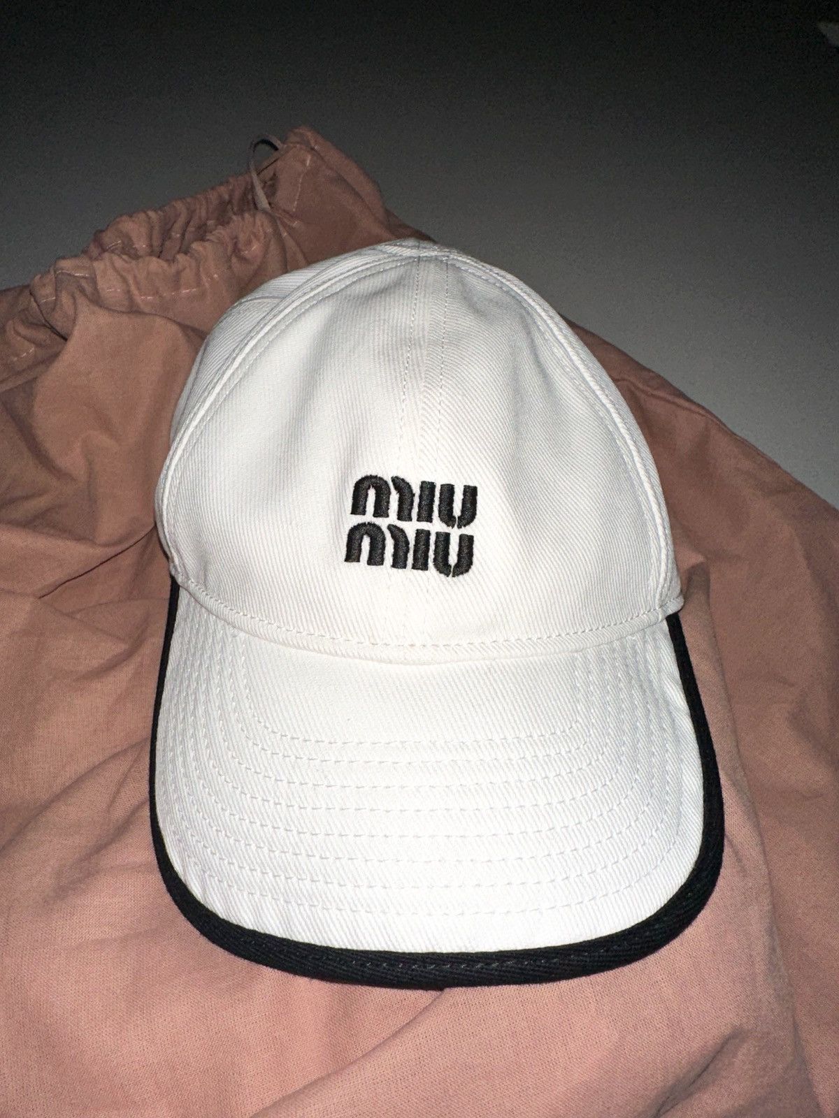 Miu Miu Miu miu drill cap Size ONE SIZE - 1 Thumbnail