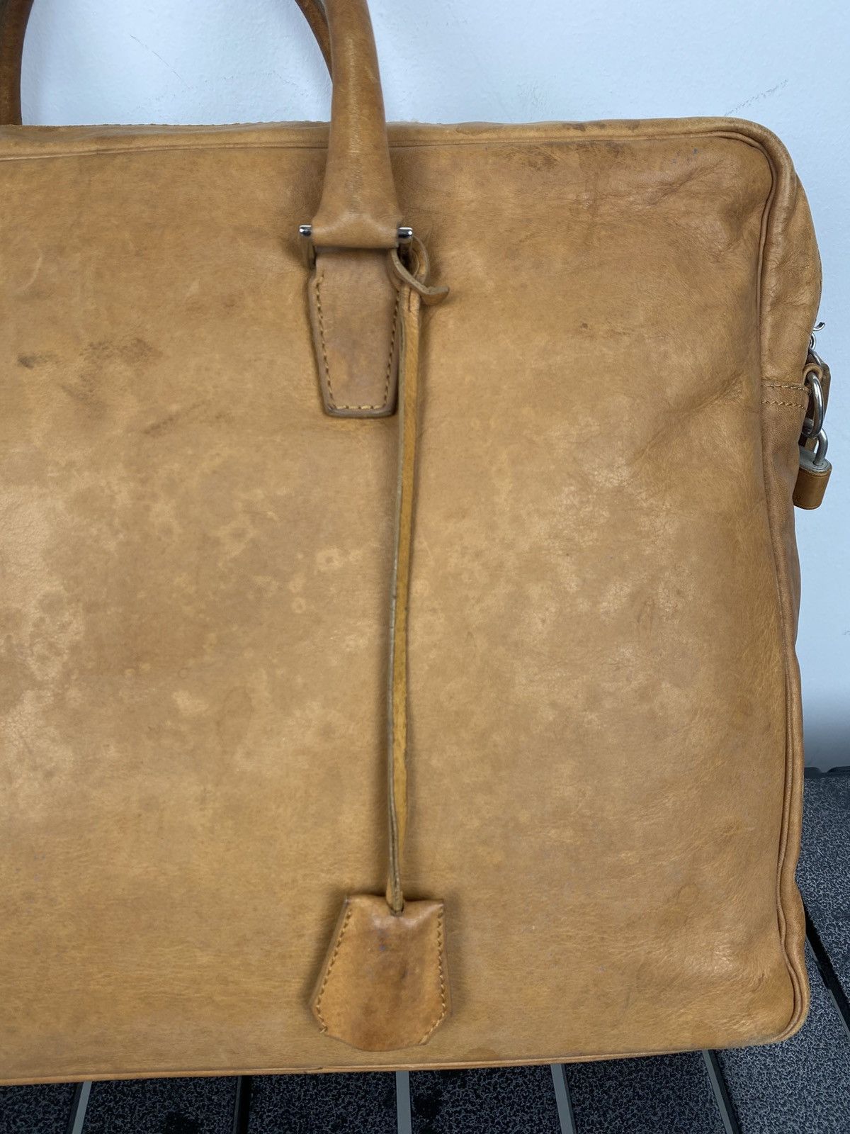 Porter 2000's Porter Patina Leather Briefcase Bag Size ONE SIZE - 9 Thumbnail