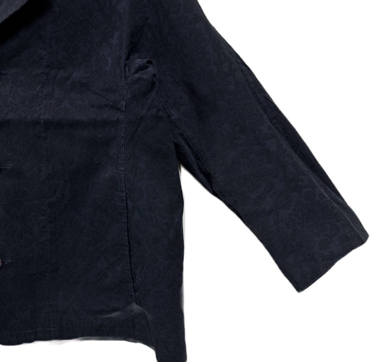 Issey Miyake Plantation Issey Miyake Jacket Floral single breasted Size 48L - 4 Thumbnail