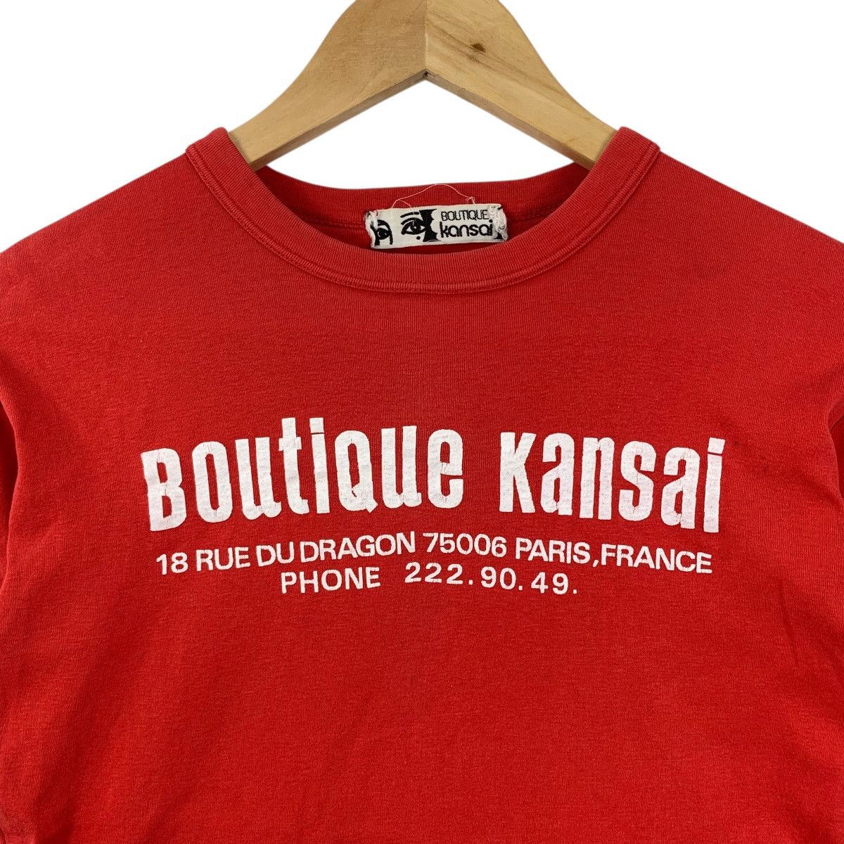 Kansai Yamamoto Vintage 80s BOUTIQUE KANSAI YAMAMOTO Japanese Brand Tshirt Size US S / EU 44-46 / 1 - 3 Thumbnail