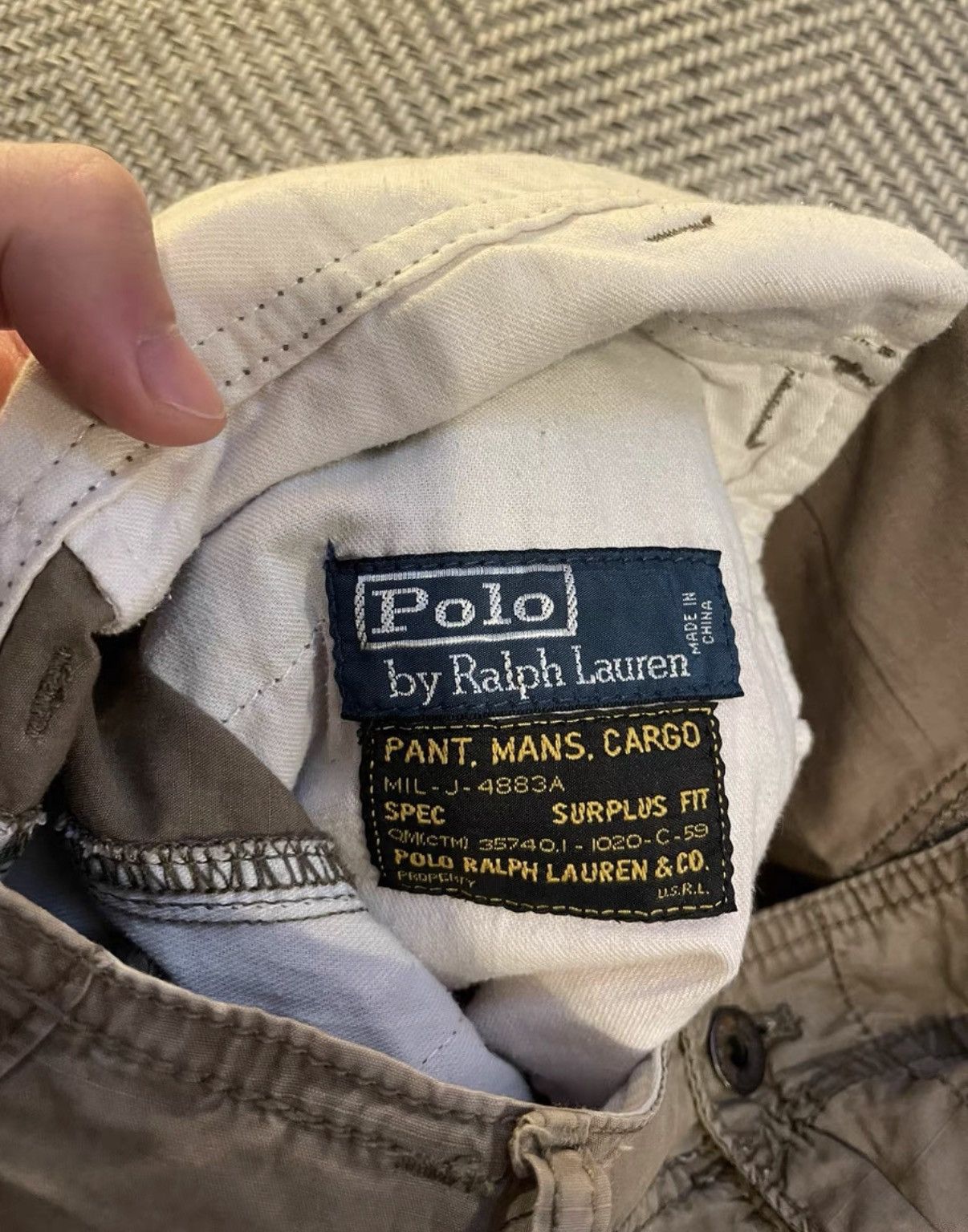 Ralph Lauren Ralph Lauren RL-067 Cargo Pants K24 Size US 32 / EU 48 - 7 Thumbnail