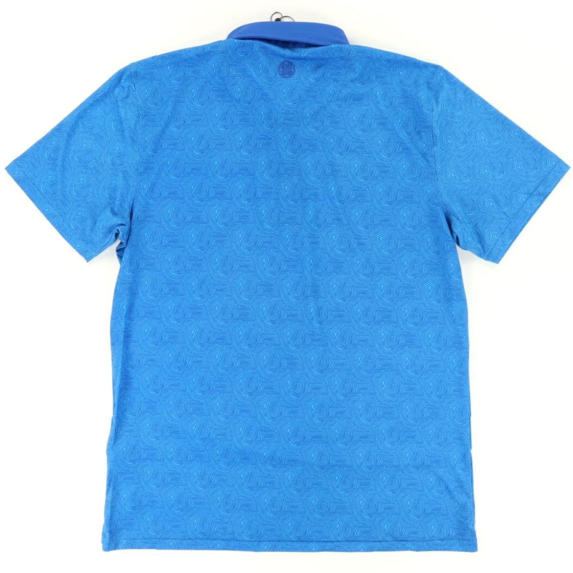 G/FORE G/Fore Blue Polo Shirt XL Mens Abstract Spiral Tech Stretch Shirt Size US XL / EU 56 / 4 - 4 Thumbnail