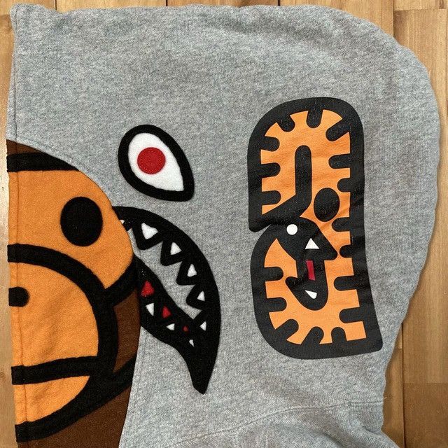 Bape BAPE CAMO Milo Shark Full Zip Hoodie a bathing ape Size US XL / EU 56 / 4 - 5 Thumbnail