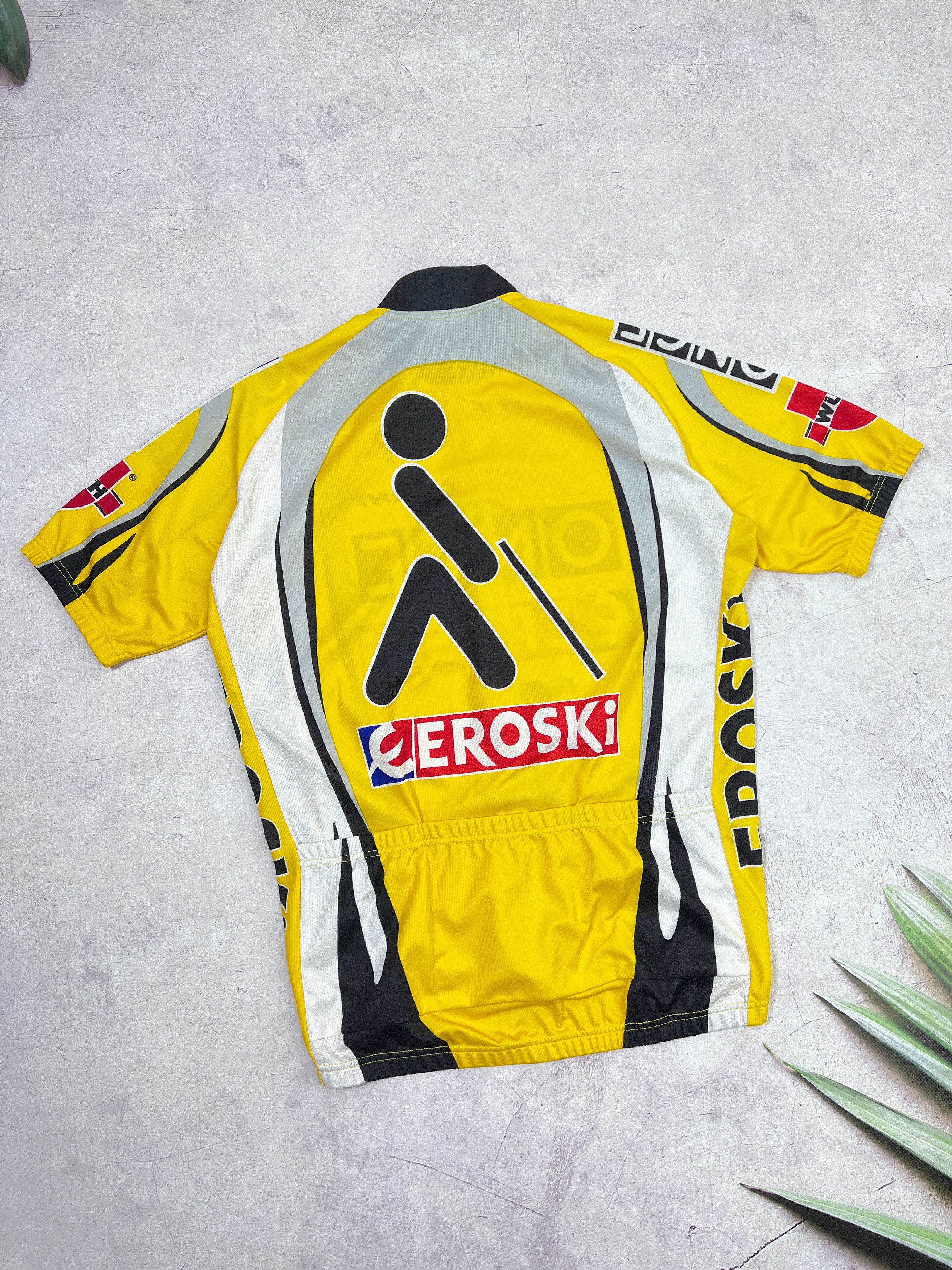 Sports Specialties × Vintage BMC Once Eroski Cycling Jersey Giant 3/4 zip Size US M / EU 48-50 / 2 - 10 Thumbnail