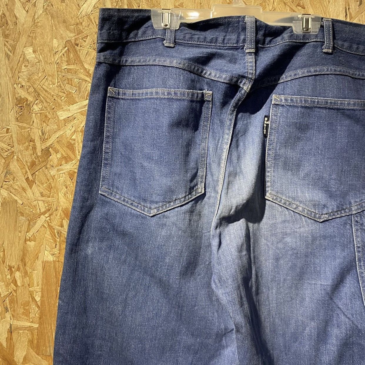 Blue Blue Japan Japanese BLUE BLUE HR Market Carpenter Denim Jeans Size US 34 / EU 50 - 4 Thumbnail
