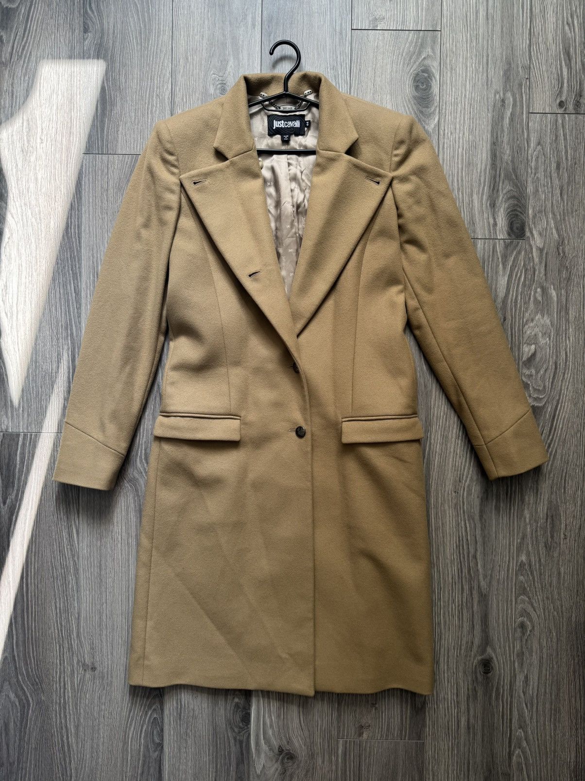 Just Cavalli Roberto Cavalli Just Cavalli vintage wool coat IT44 Size M / US 6-8 / IT 42-44 - 9 Thumbnail