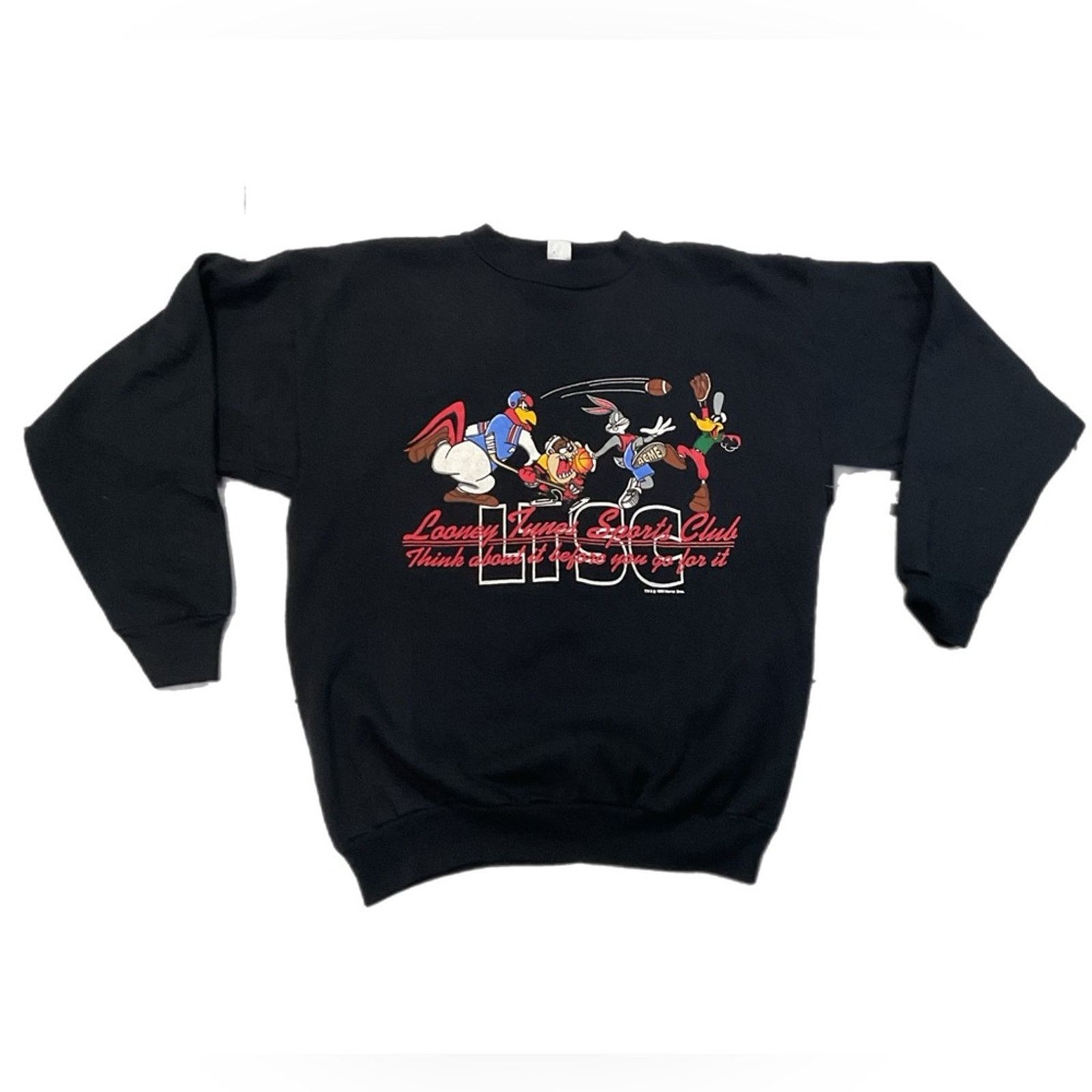 Vintage Vintage 1993 Looney Tunes Sports Club Sweatshirt Size US XXL / EU 58 / 5 - 1 Thumbnail