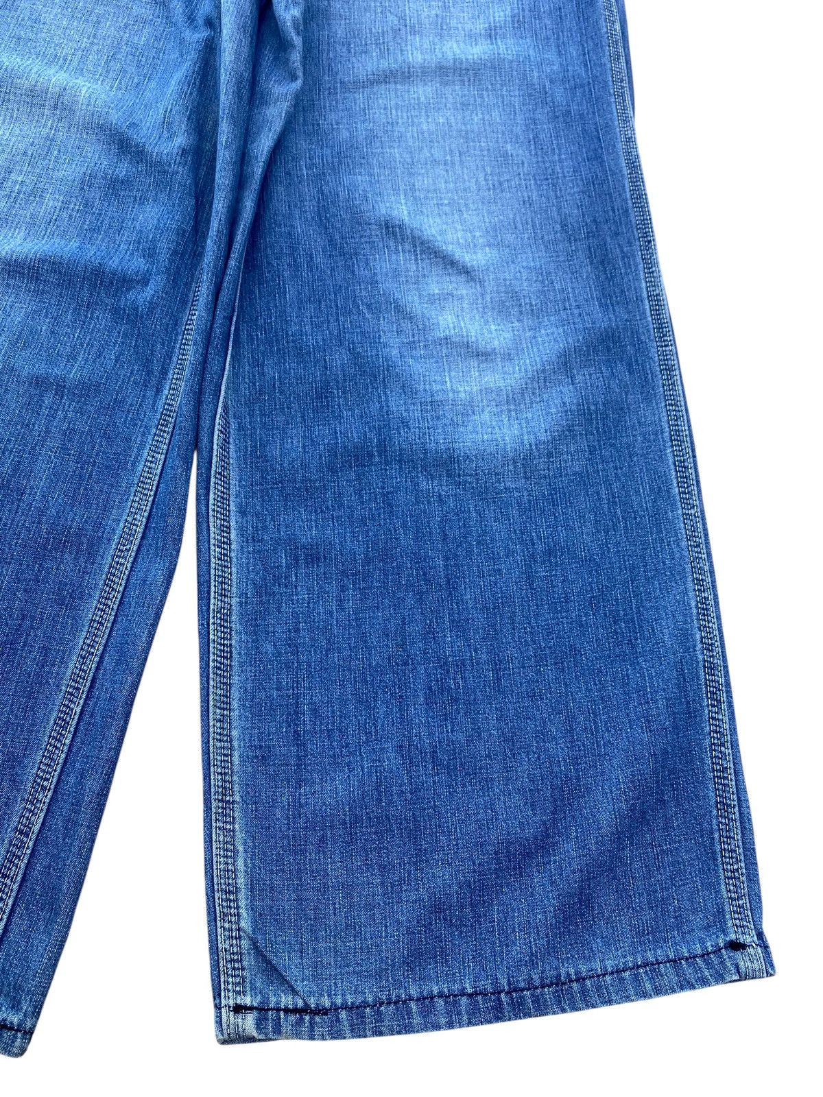 Other Japanese Brand Buckle Back Style Baggy Jeans Size US 33 - 8 Thumbnail