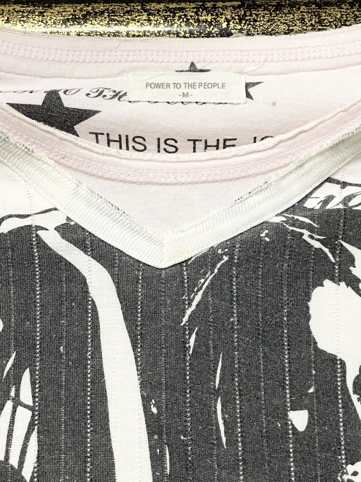 Designer Vintage Designer Power To The People Sexy Girl Longsleeve Size US S / EU 44-46 / 1 - 8 Thumbnail