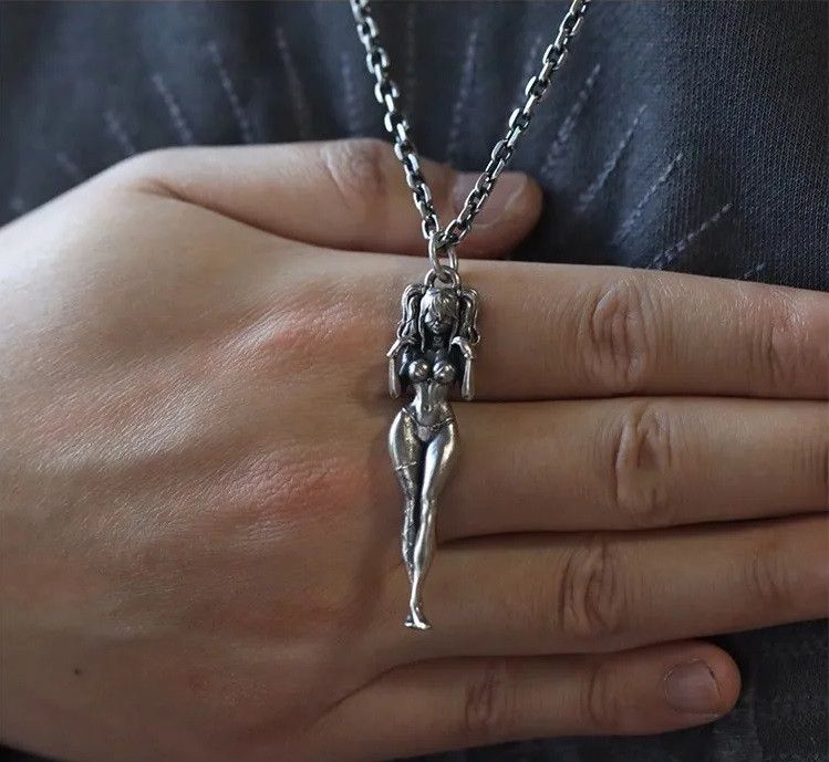 Jewelry Punk Necklace Gothic Chain Size ONE SIZE - 1 Thumbnail