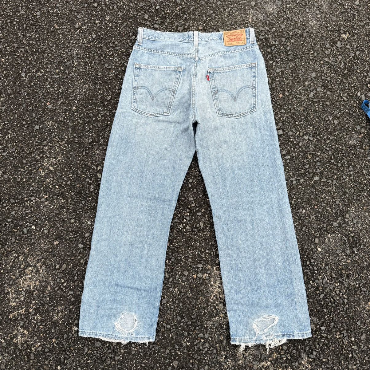 Levi's Vintage Clothing VINTAGE LEVI'S 569 LOOSE STRAIGHT FADED JEAN DENIM PANTS Size US 34 / EU 50 - 2 Thumbnail