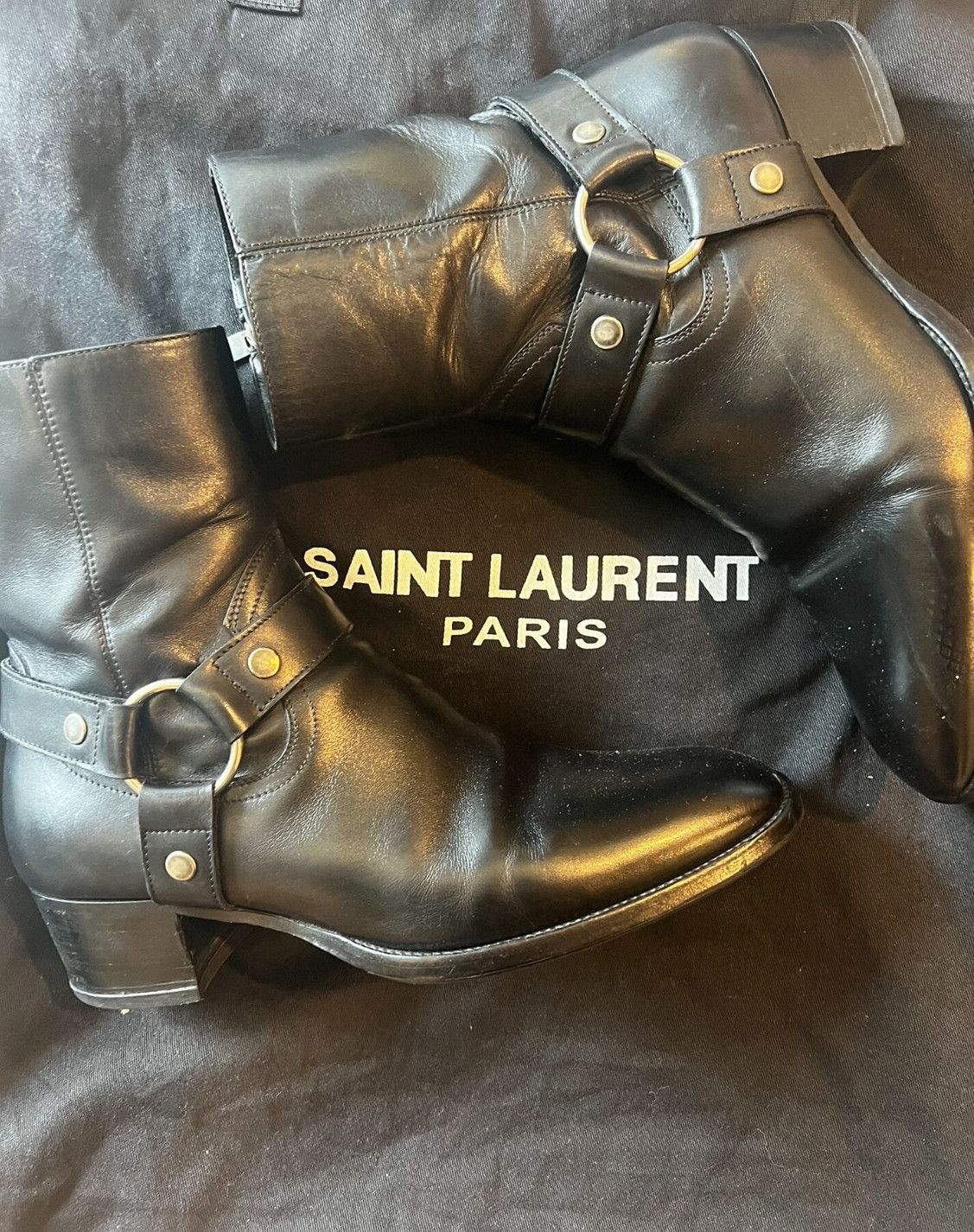 Saint Laurent Paris Saint Laurent Paris boots Size US 8 / EU 41 - 1 Thumbnail