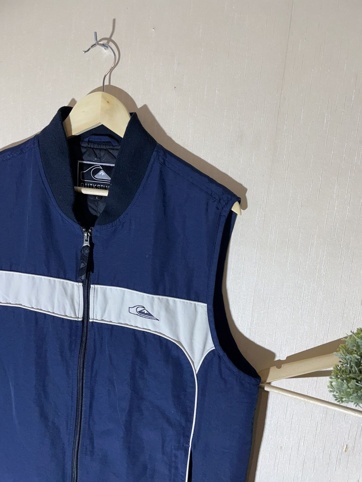 Quiksilver × Vintage Quiksilver vintage y2k nylone vest Size US L / EU 52-54 / 3 - 2 Thumbnail
