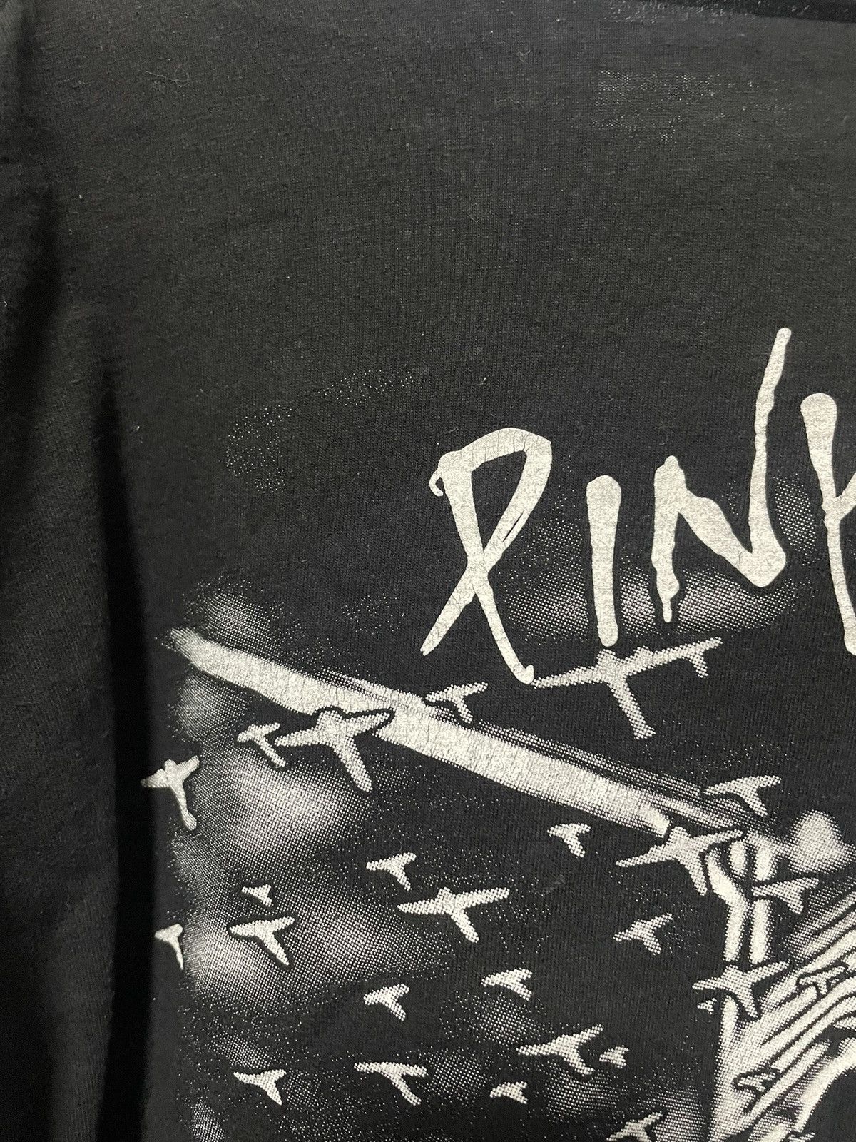 Band Tees × Pink Floyd × Vintage Vintage Pink Floyd The Wall T Shirt Double Logo Tee 90s Rare Size US XXL / EU 58 / 5 - 13 Thumbnail