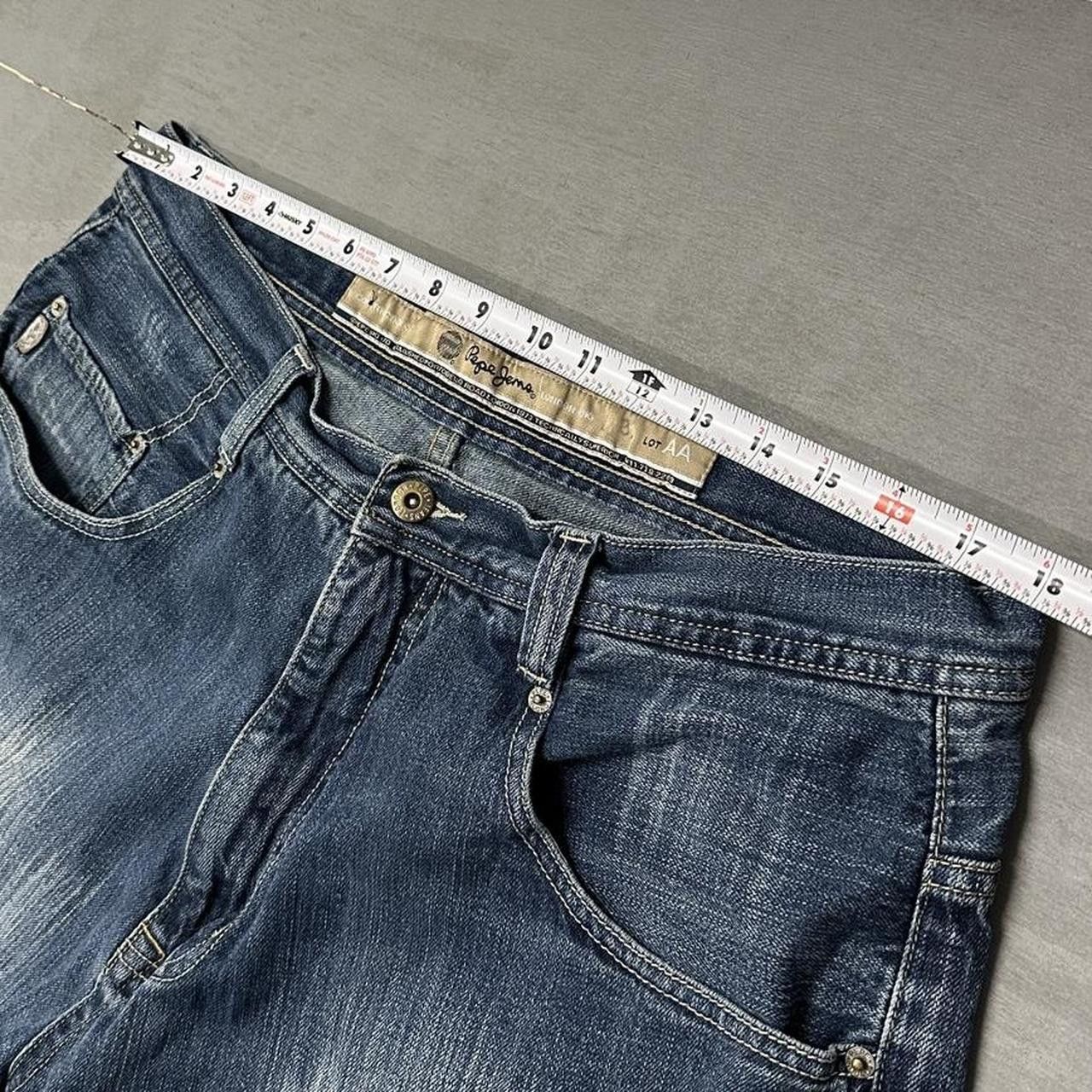 Pepe Jeans Y2K Pepe Jeans Baggy Faded Wide Leg Pants 36 x 31 Size US 36 / EU 52 - 4 Thumbnail