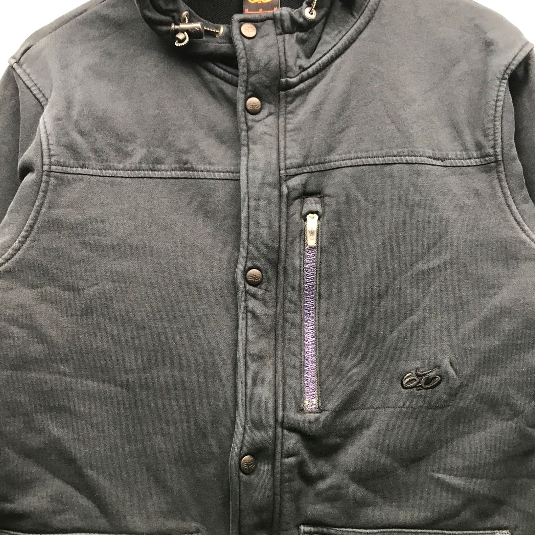 Nike Nike SB 6.0 Jacket Men M Full Zip Snap Pockets Embroidered Logo Navy Size US M / EU 48-50 / 2 - 6 Thumbnail