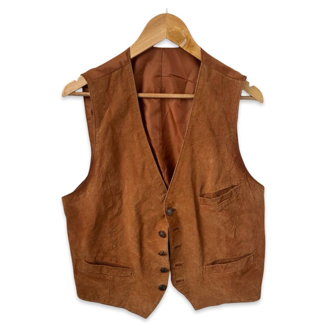 Leather Leather vest #281 Size US L / EU 52-54 / 3 - 1 Thumbnail