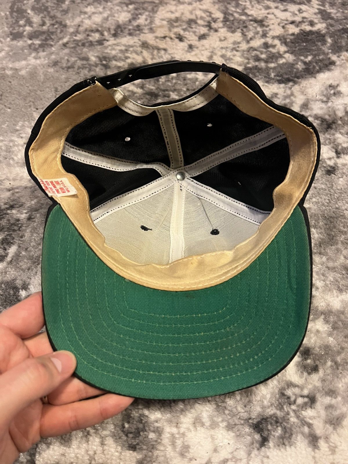 Vintage USS John F. Kennedy CV-67 vintage New Era made in US hat M/L Size ONE SIZE - 4 Thumbnail