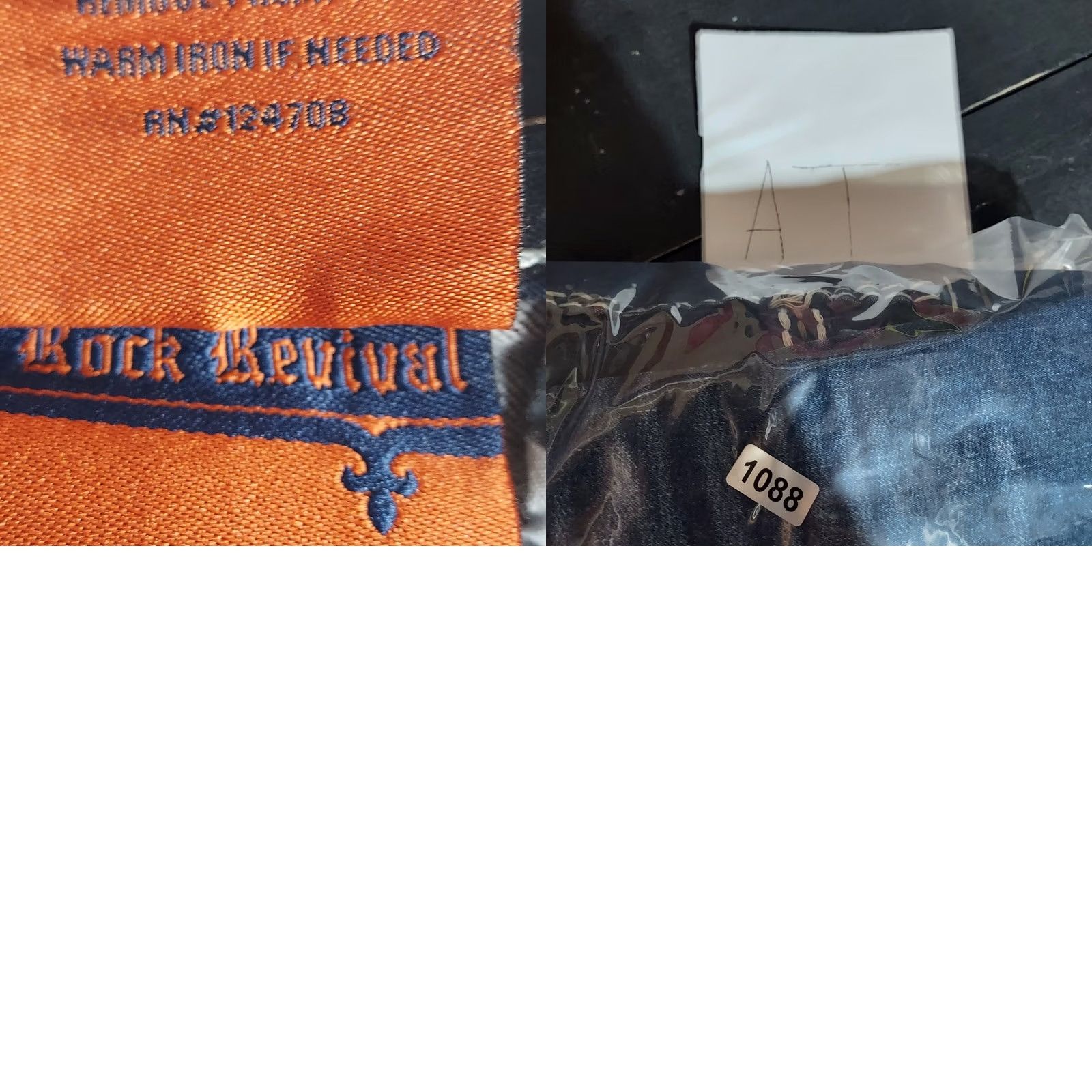 Vintage Rock Revival Janelle Straight Leg Jeans Women’s 30 Medium Wash Embroidered Blue Denim 5-Pocket Zip Regular Vintage? No (remove question) Size 30" / US 8 / IT 44 - 9 Thumbnail