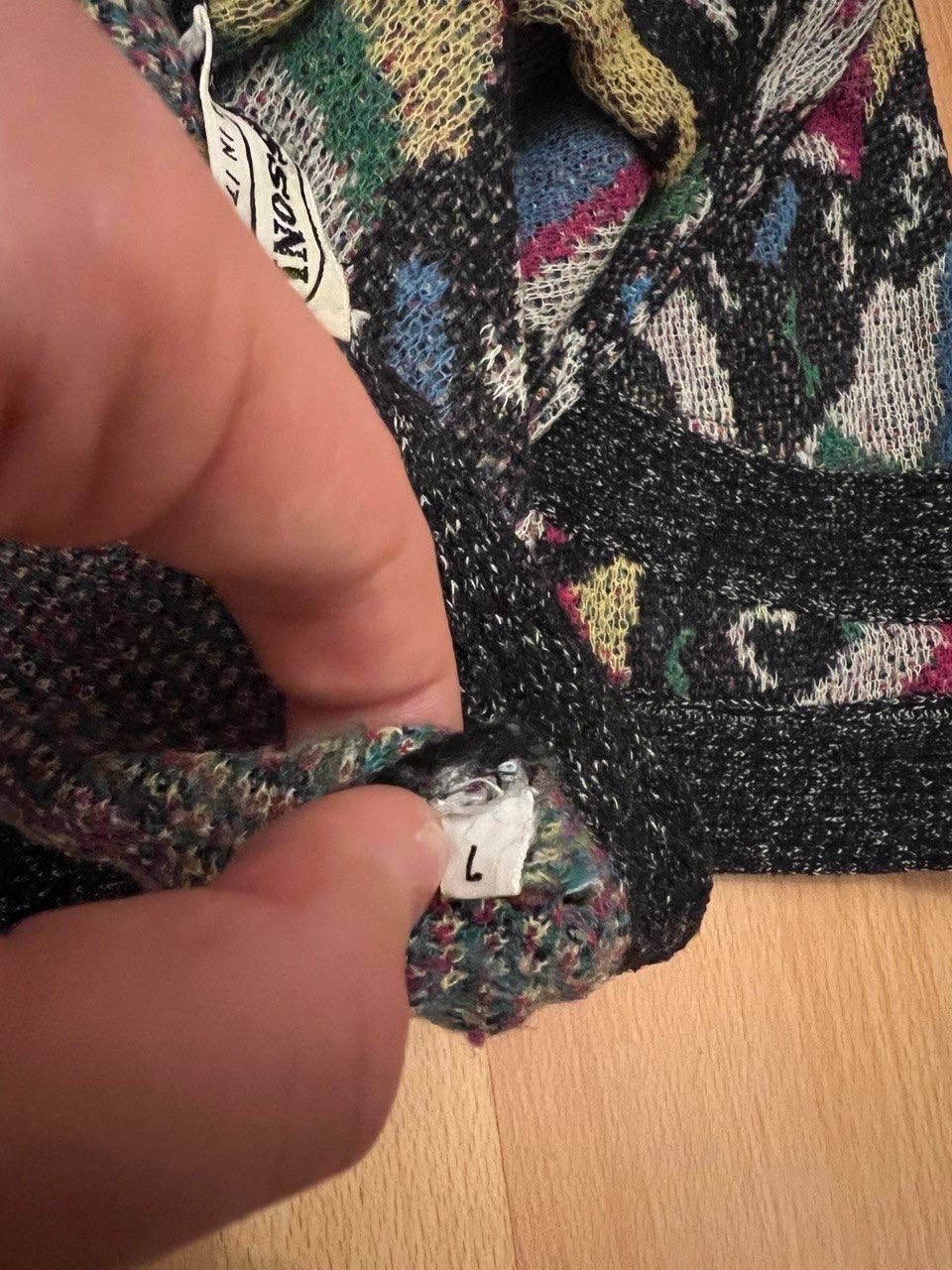 Missoni × Vintage Cardigan, sweater Missoni Vintage 80s Size L / US 10 / IT 46 - 4 Thumbnail