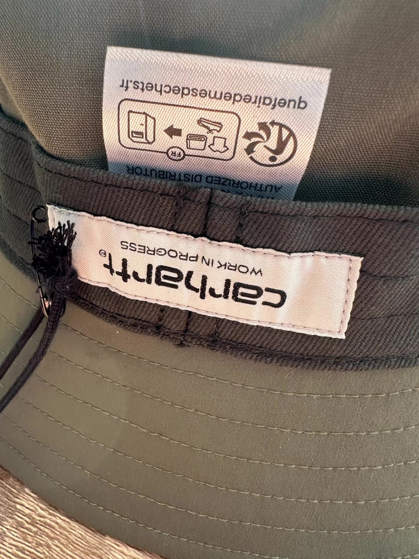 Carhartt Wip Carhartt WIP BOWDEN Bucket Hat – Opuntia Green Ｑ22 Size ONE SIZE - 5 Thumbnail