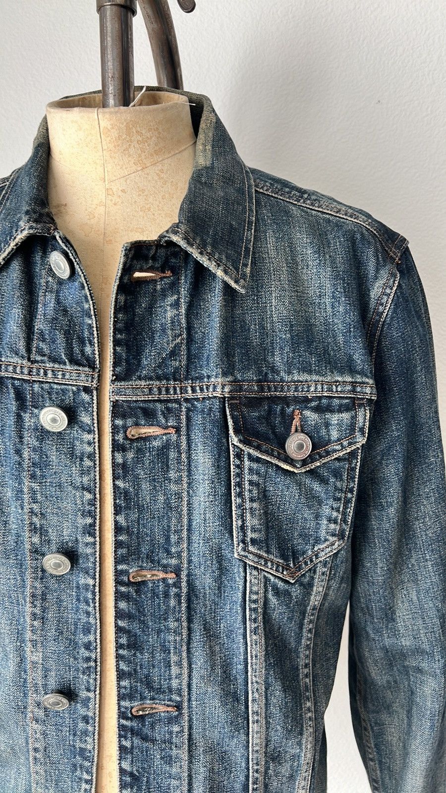 Allsaints vintage Alsaints denim jacket Size US M / EU 48-50 / 2 - 2 Thumbnail