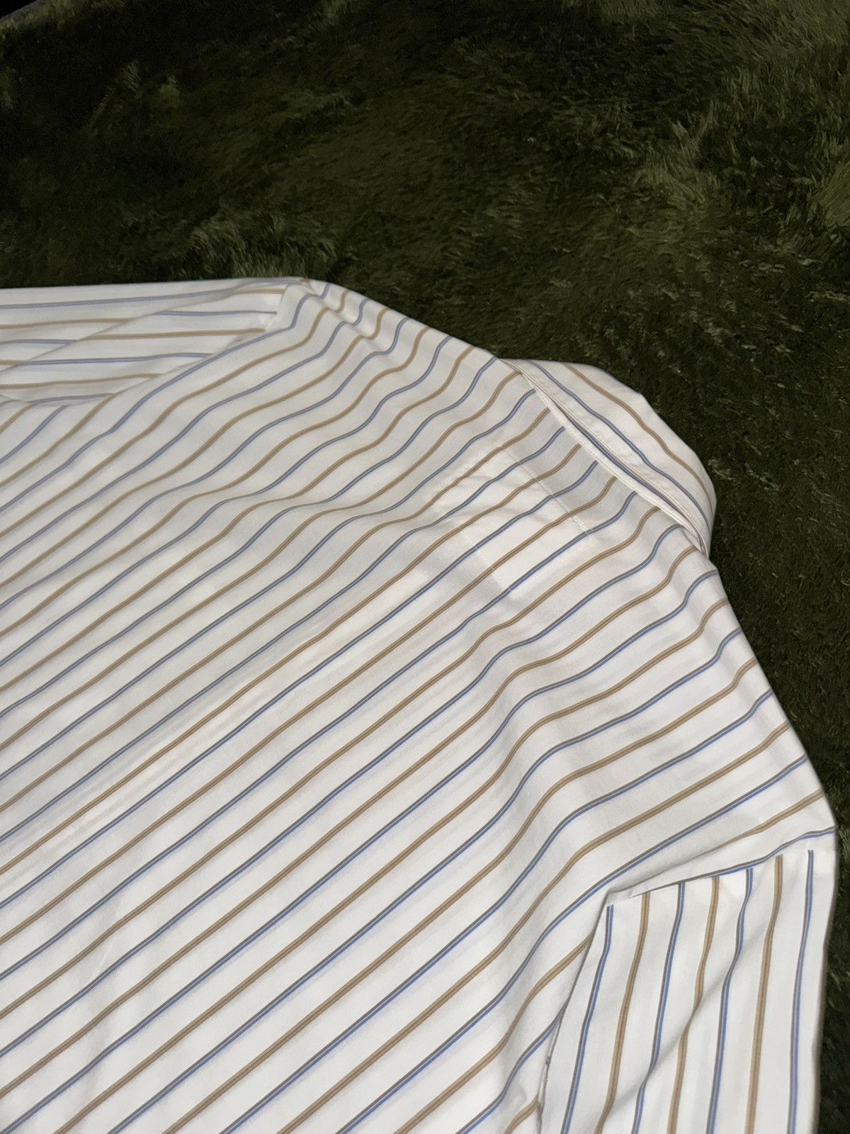 Camiel Fortgens [M] Camiel Fortgens Rough Cutting Stripe Cotton Shirt Size US M / EU 48-50 / 2 - 10 Thumbnail