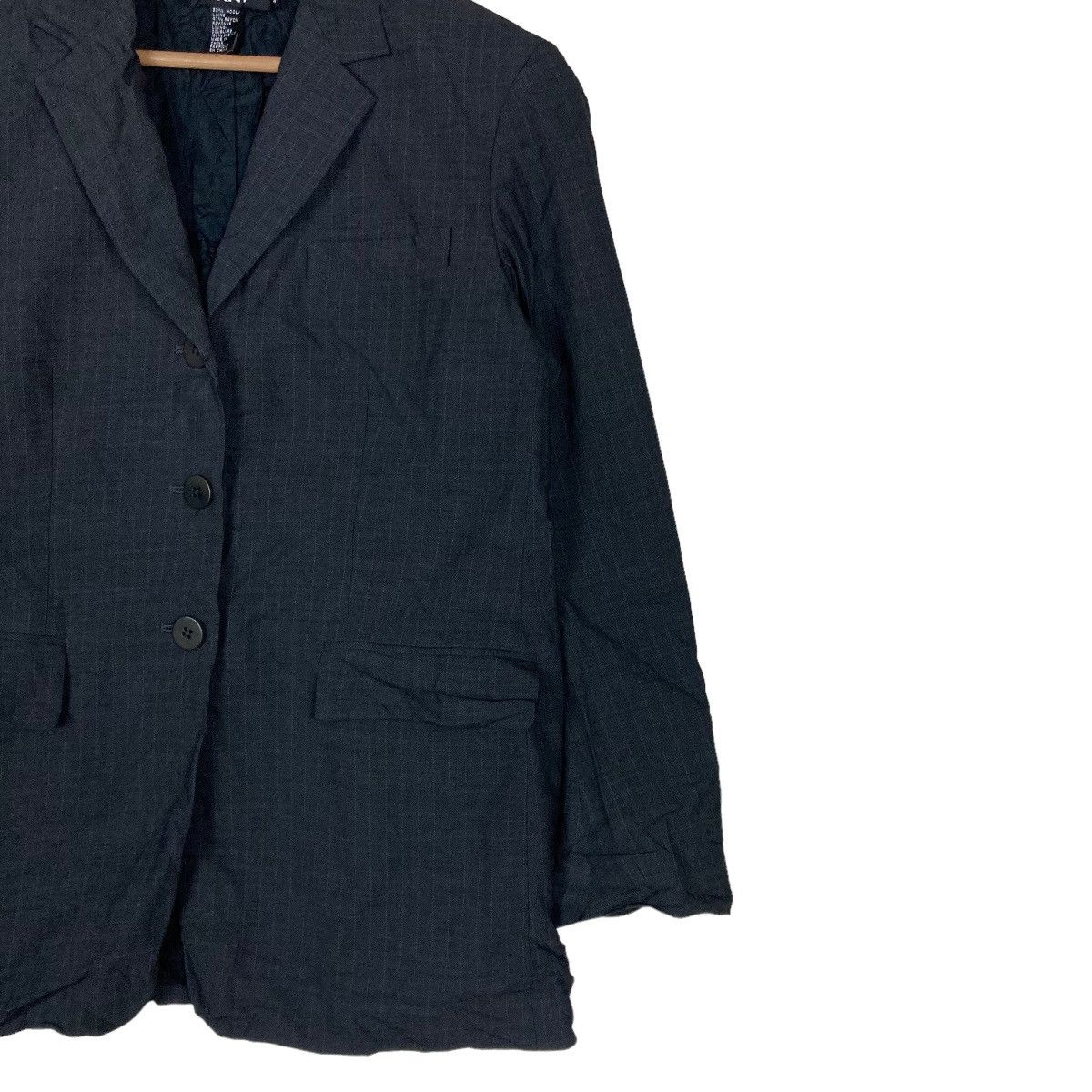 DKNY Vintage Donna Karen New York DKNY Flat Button Coat Blazer Size XS / US 0-2 / IT 36-38 - 3 Thumbnail