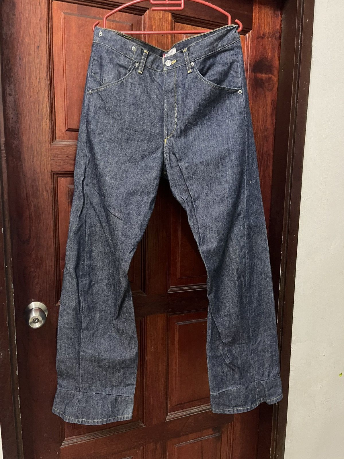 Levi's Vintage Clothing VINTAGE LEVI’S ENGINEERED RELAXED JEANS TWO-TONE ARCHIVE MIJ Size US 34 / EU 50 - 2 Thumbnail
