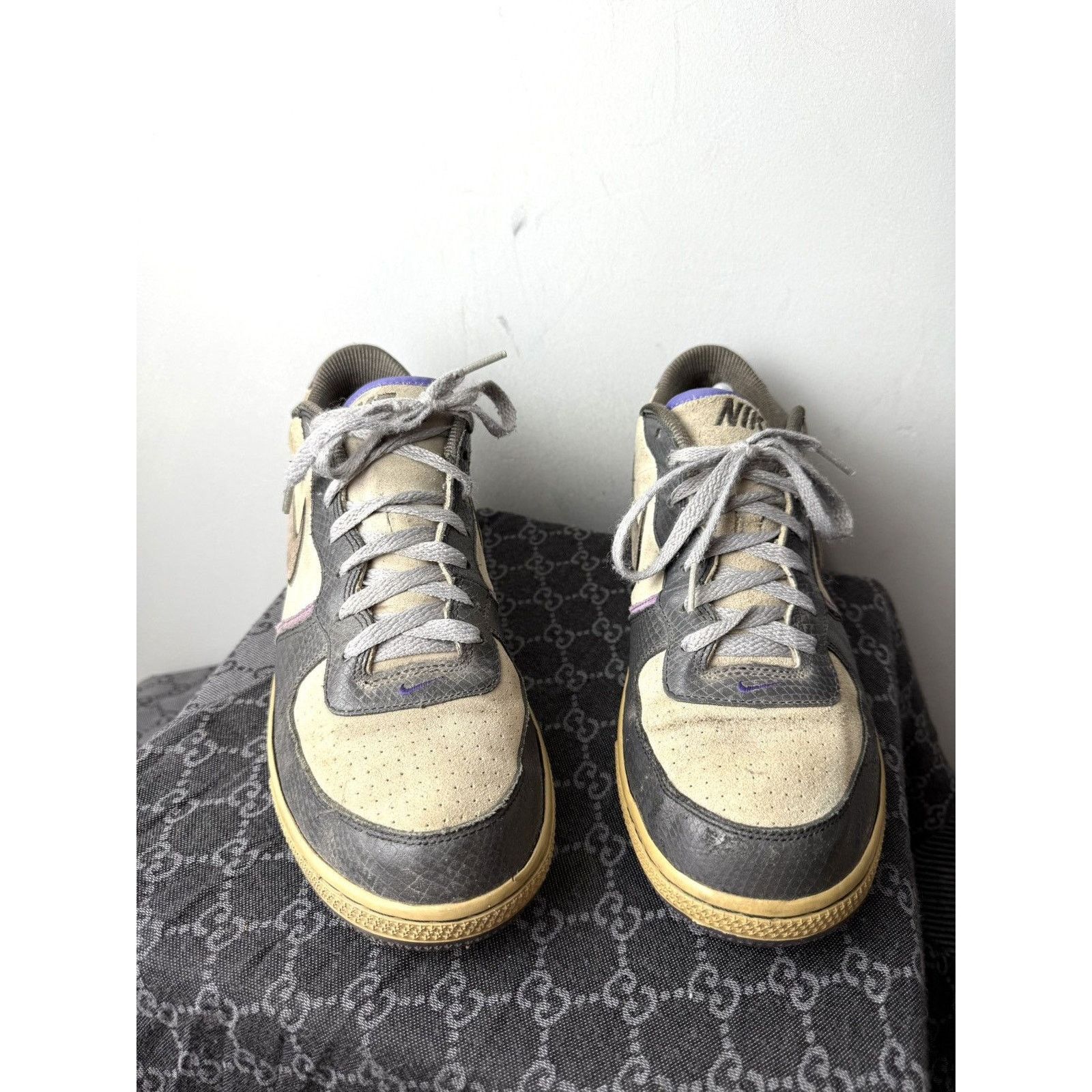 Nike Rare! Vintage Nike Terminator Dunk Sneakers Size US 8.5 / EU 41-42 - 7 Thumbnail