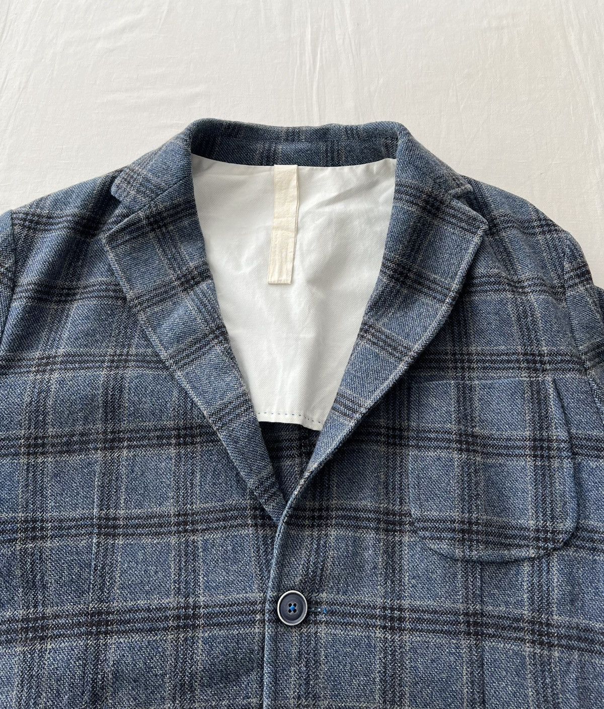 Manuel Ritz Manuel Ritz Cotton Wool Blazer Sz 50 Size 50R - 8 Thumbnail