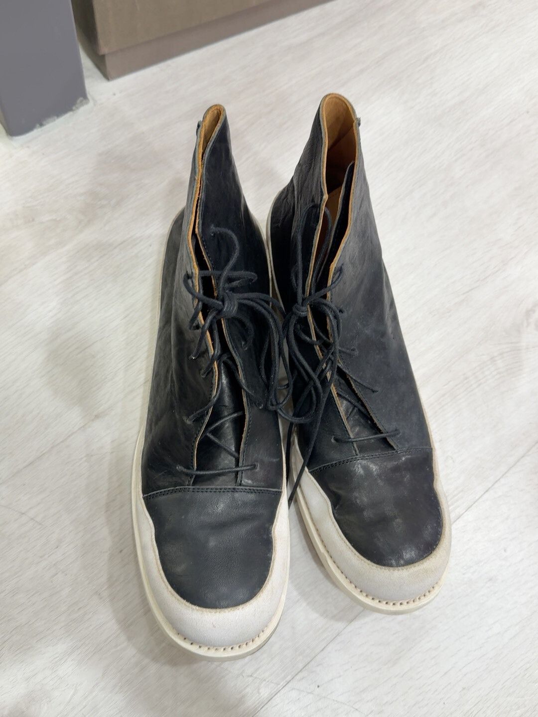 Song For The Mute Andrew McDonald Mid-Calf Boots Collaboration Size US 10 / EU 43 - 1 Thumbnail