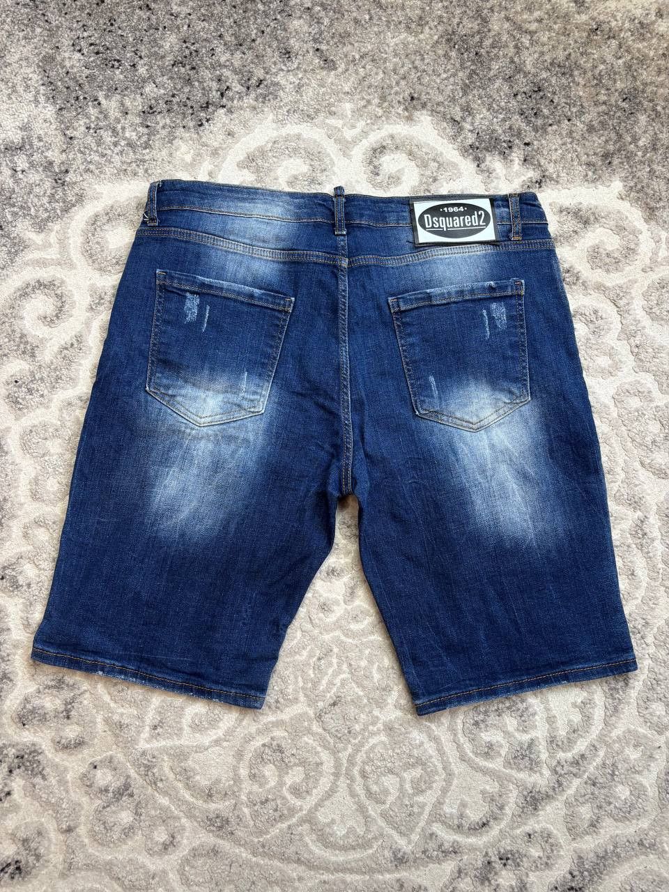 Dsquared2 DSQUARED2 Italy Distressed Fade Denim Shorts Size 56 Size US 40 / EU 56 - 3 Thumbnail