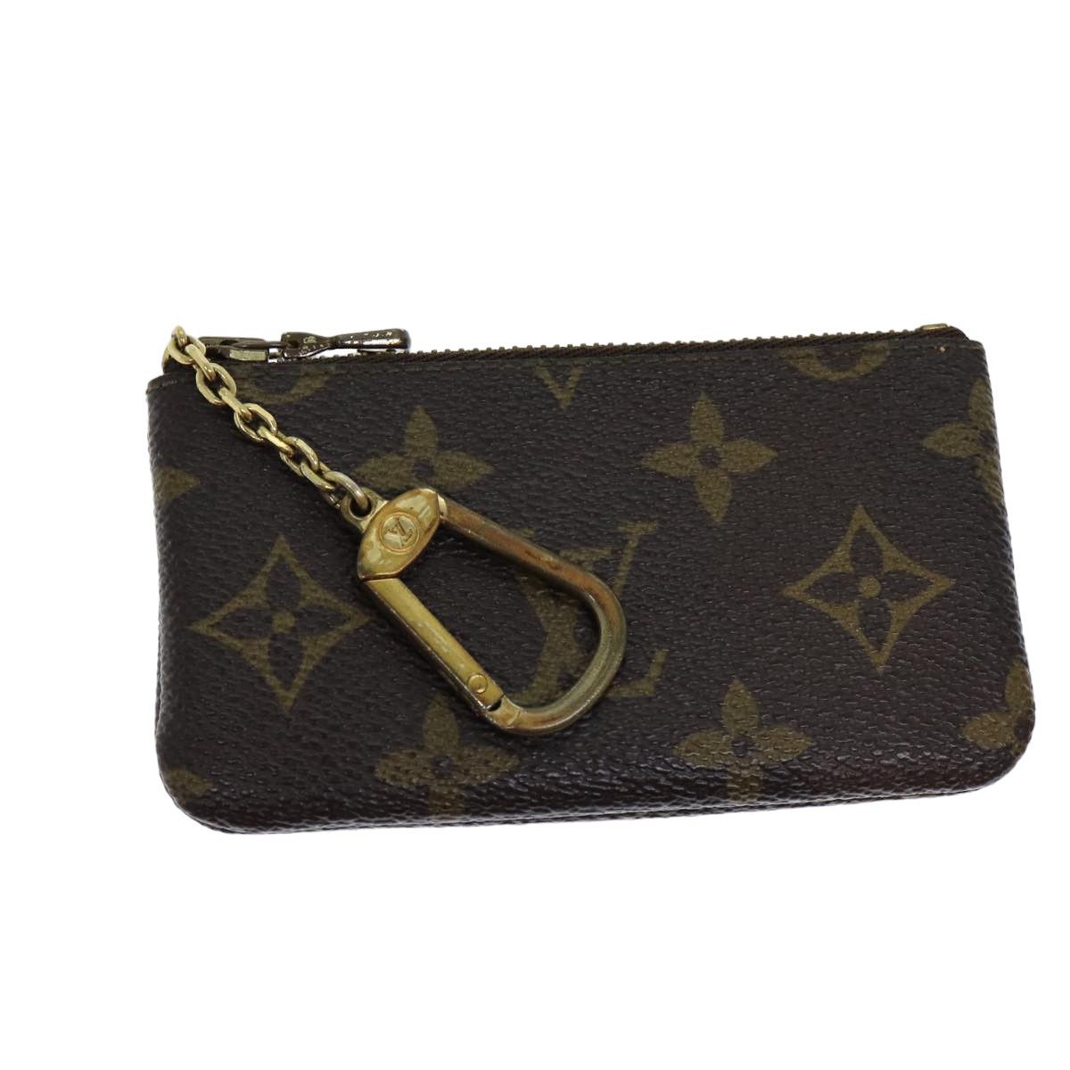 Louis Vuitton Pochette Clés Brown Canvas Wallet (Pre-Owned) Size ONE SIZE - 1 Thumbnail