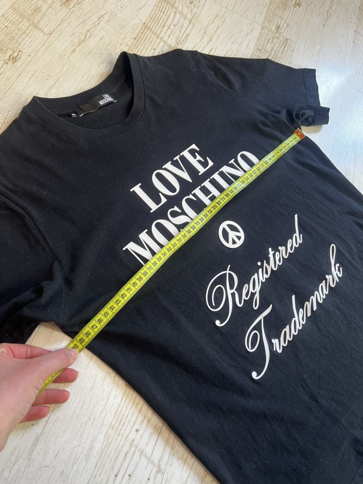 Moschino Love Moschino Logo T-Shirt Black M Size US M / EU 48-50 / 2 - 10 Thumbnail