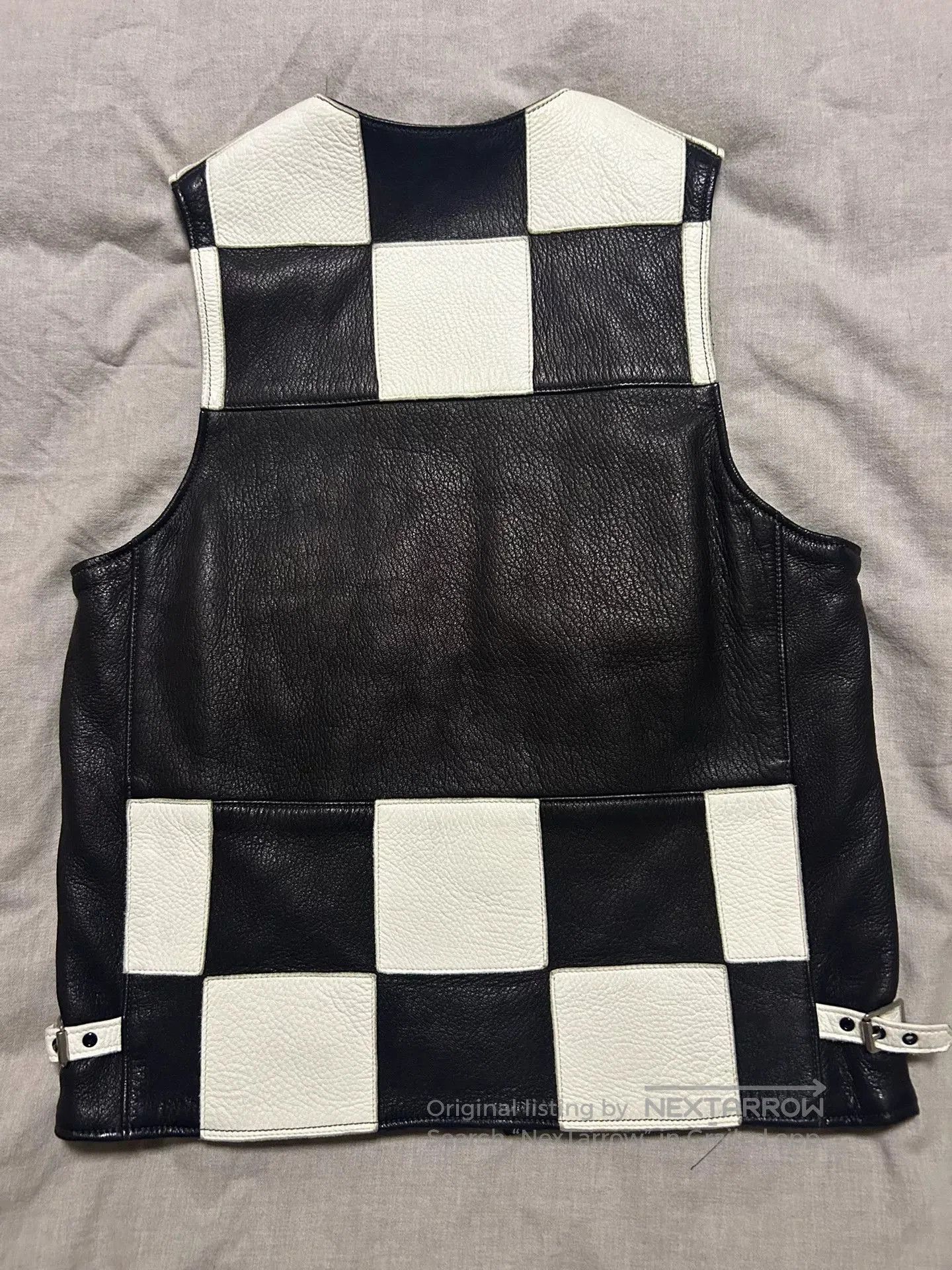 The Real McCoy's real mccoy's buco black and white vest. Size US S / EU 44-46 / 1 - 4 Thumbnail