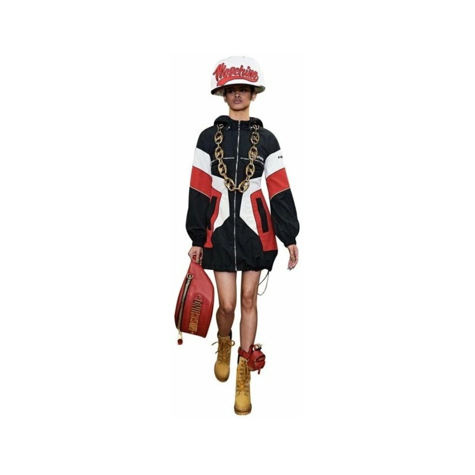 Moschino MOSCHINO Couture Jeremy Scott OVERSIZED GIGANTIC LOGO HAT Size ONE SIZE - 1 Thumbnail