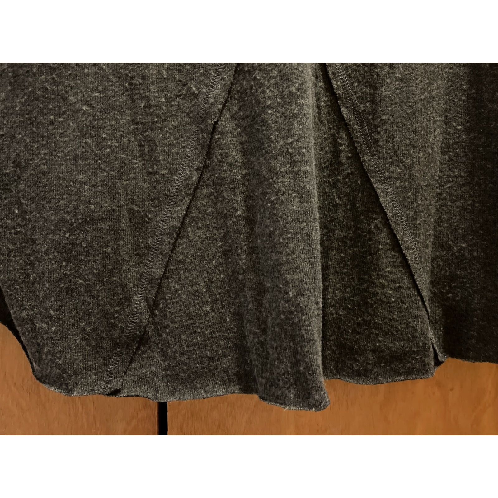 VINTAGE Michael Stars Dark Gray Rough Hem 4 Button Cardigan Small Ladies Regular Cardigan Sweatshirt Sweater City College Hipster USA USA