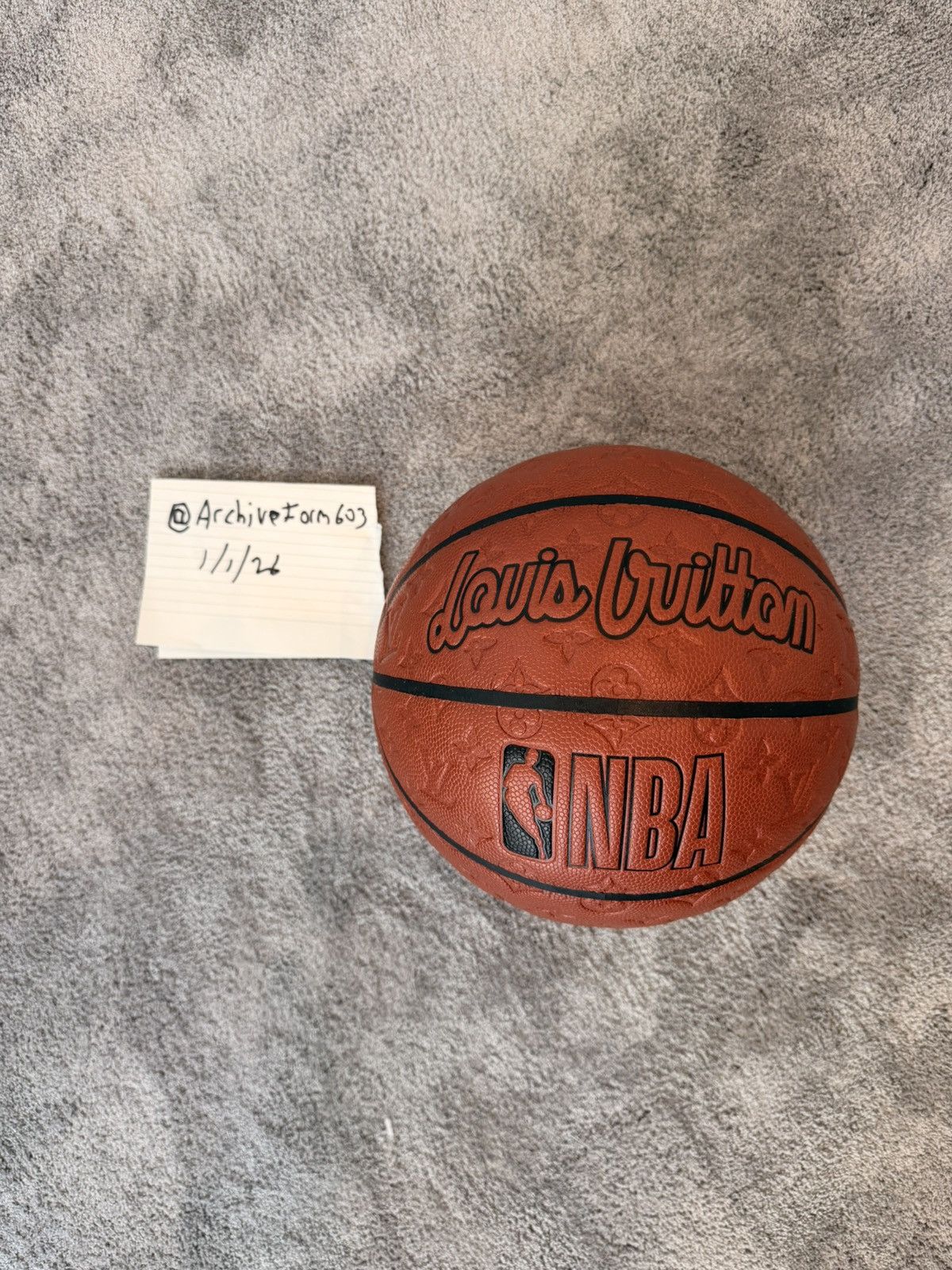 Louis Vuitton Louis Vuitton x NBA Wilson Basketball! Designed by Virgil! Size ONE SIZE - 5 Thumbnail