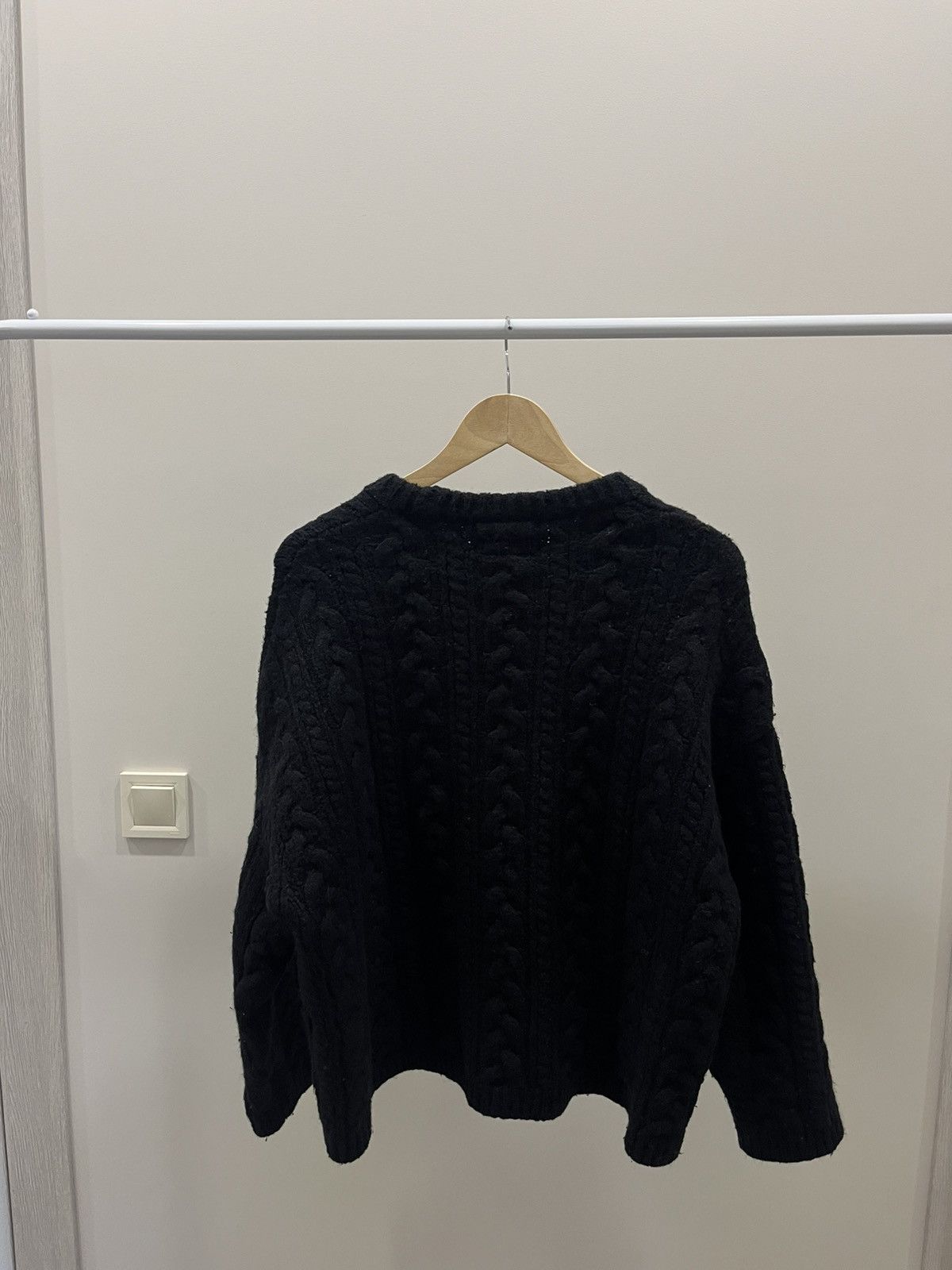 Allsaints Vintage sweater Allsaints knitted size M black Size US M / EU 48-50 / 2 - 3 Thumbnail
