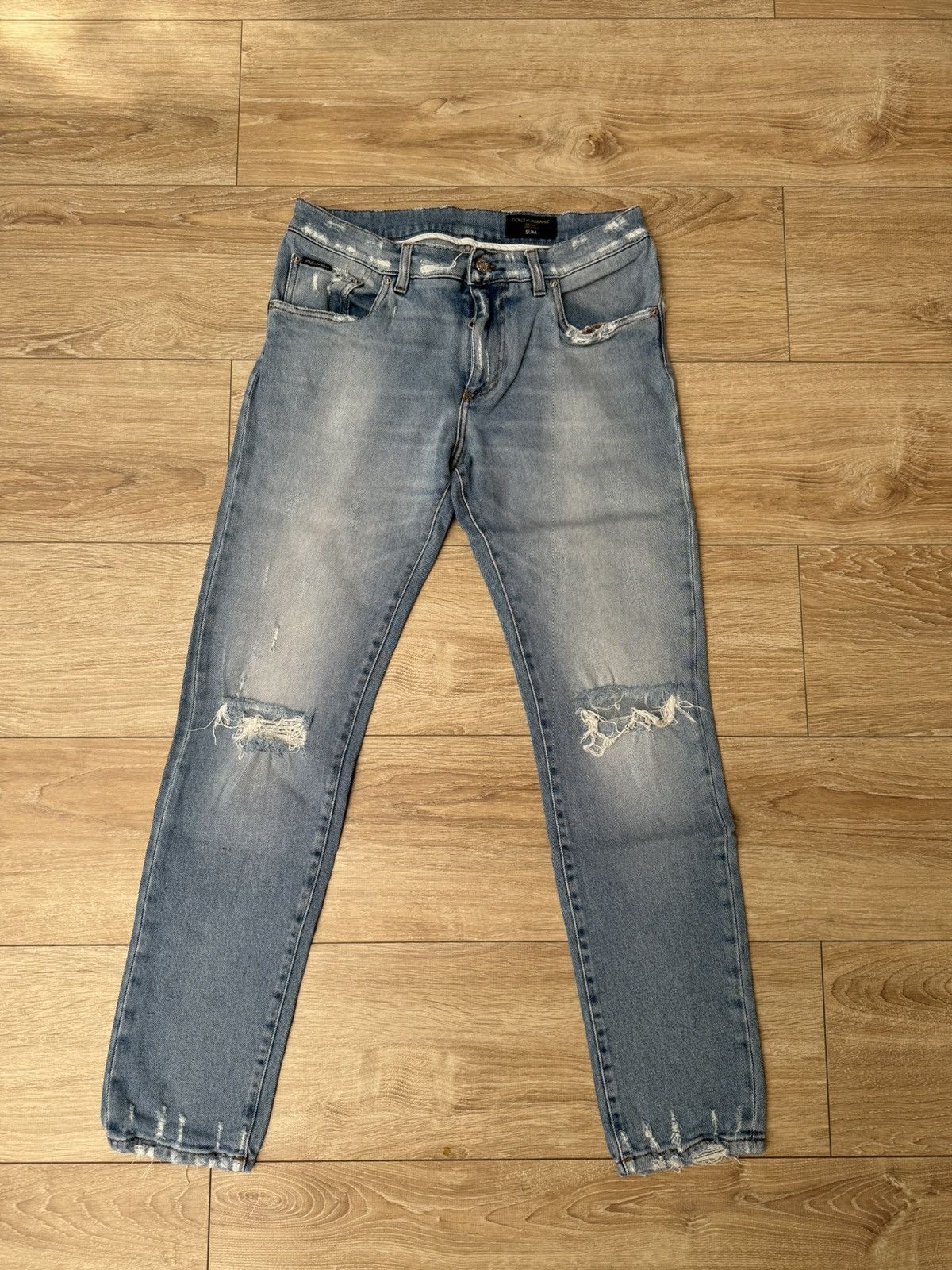 Dolce & Gabbana Dolce & Gabbana Slim Jean Size US 32 / EU 48 - 1 Thumbnail