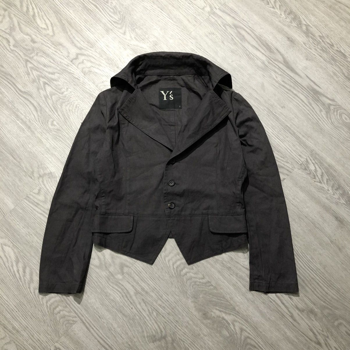 Y's 🇯🇵 1990s Vintage Yohji Yamamoto Y’s Cropped Jacket Luxury Size US S / EU 44-46 / 1 - 8 Thumbnail