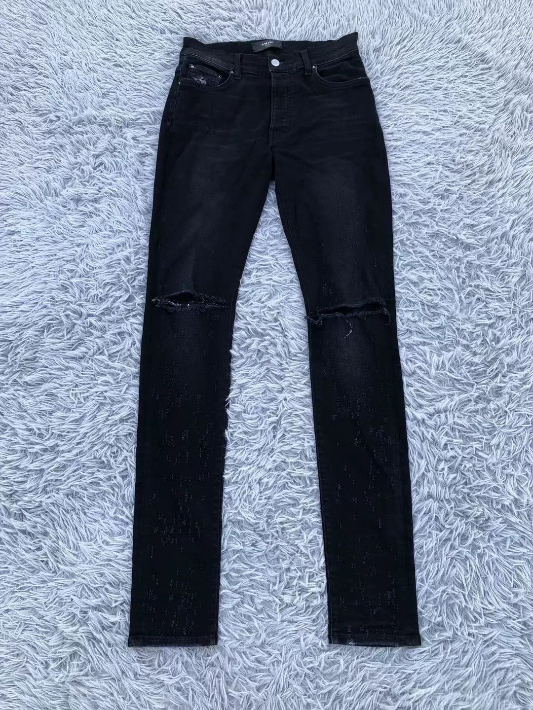 Amiri Amiri Shotgun Distressed Jeans Size US 30 / EU 46 - 1 Thumbnail